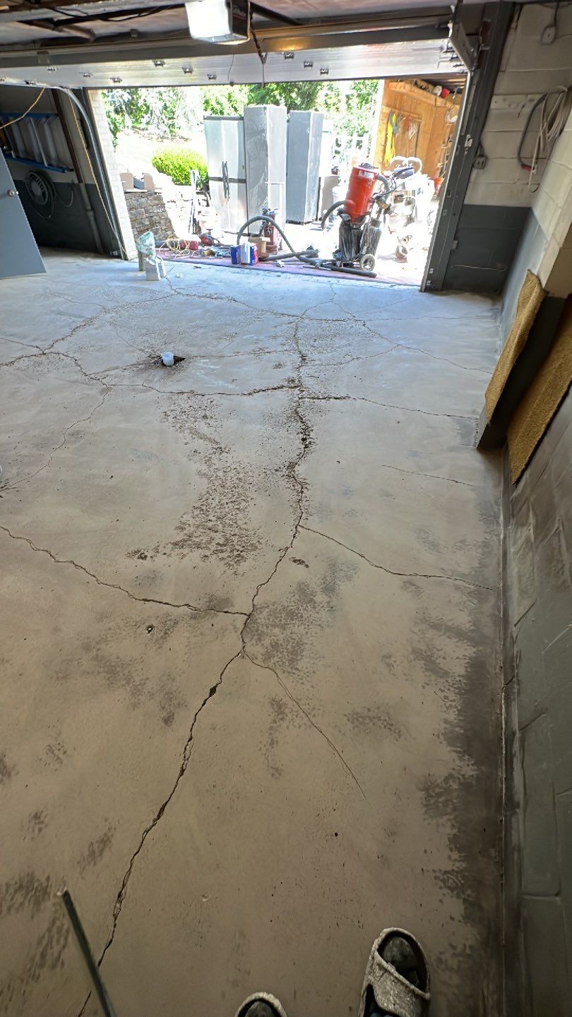 Garage + Porch + Steps Project in Pittsburgh by Floors in a Day, Inc