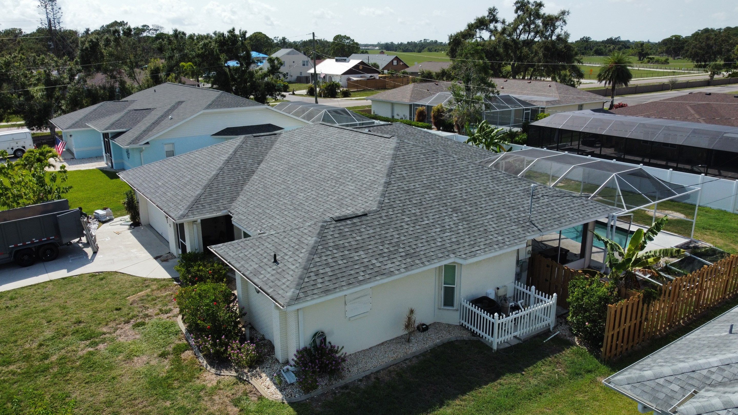 Roof Replacement in Englewood, FL by Steadfast Roofing 