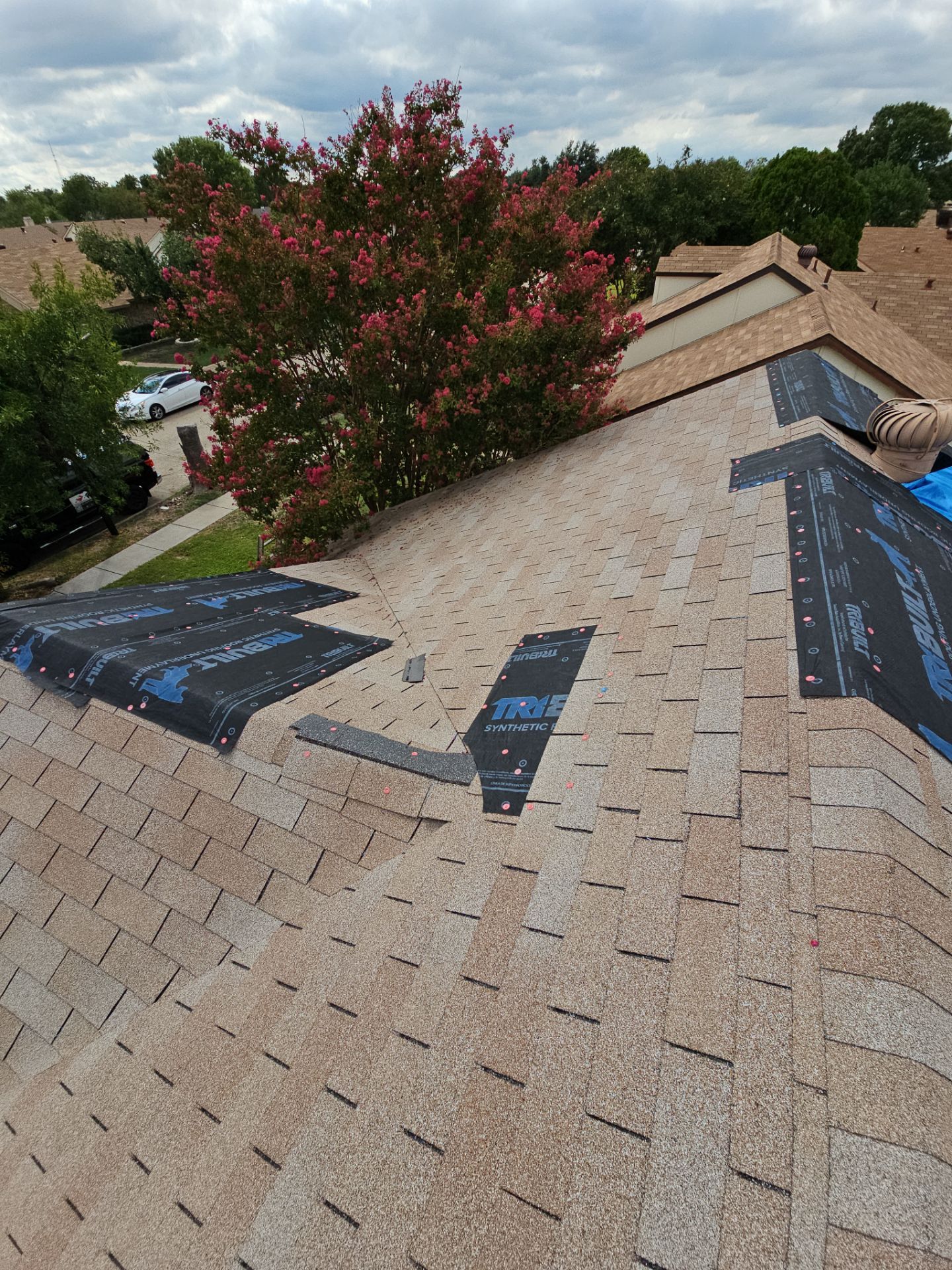 Complete Roof Replacement & Interior Ceiling Restoration in Garland, TX by road roofing llc