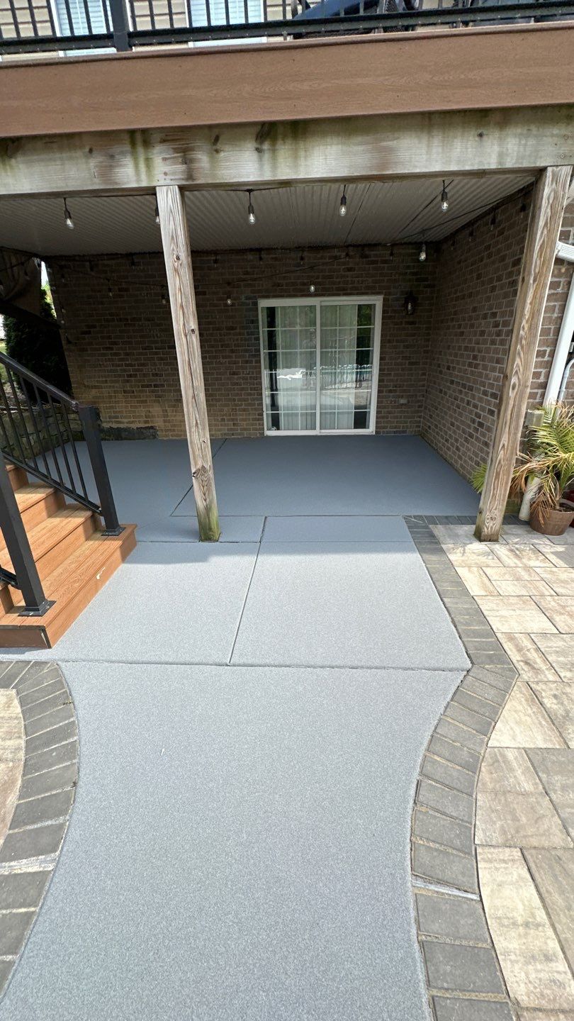 Pool Deck Project in Gibsonia by Floors in a Day, Inc