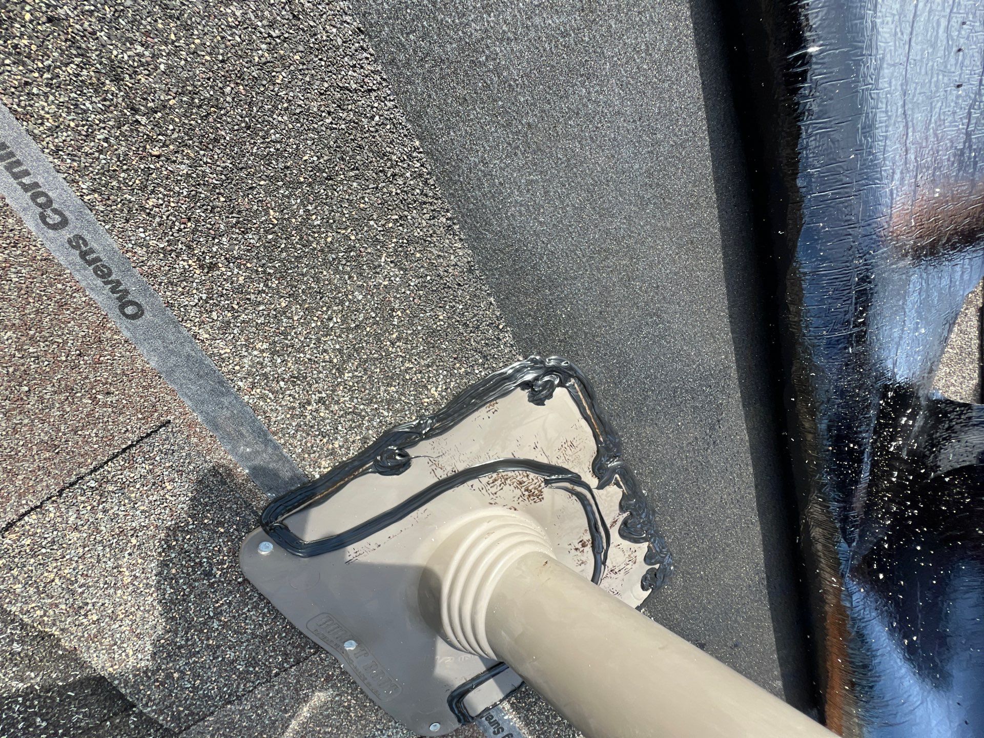 Hail Damage using Owen's Corning Duration (Lifetime) Shingles by Roof Repair Company
