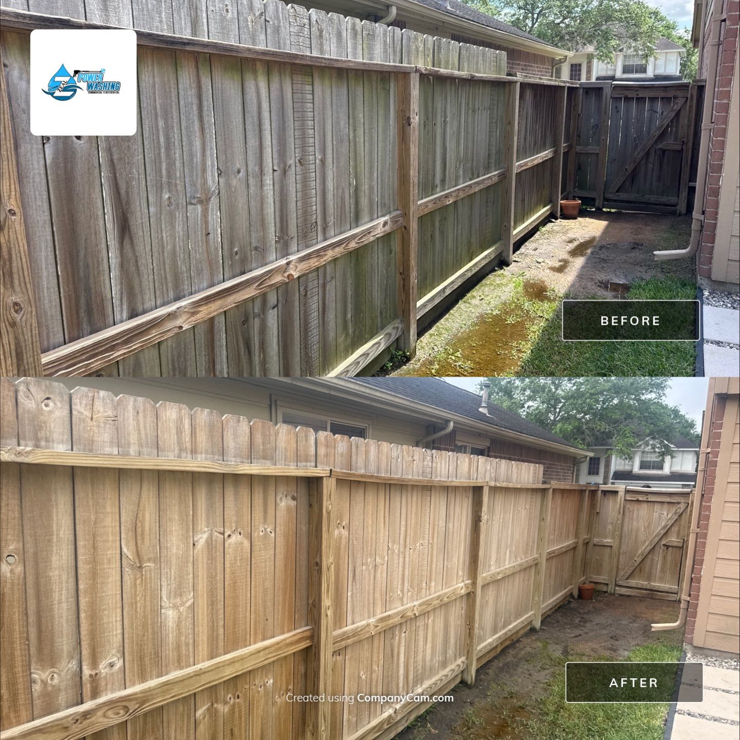 Night and day difference! by Zeal Power Washing