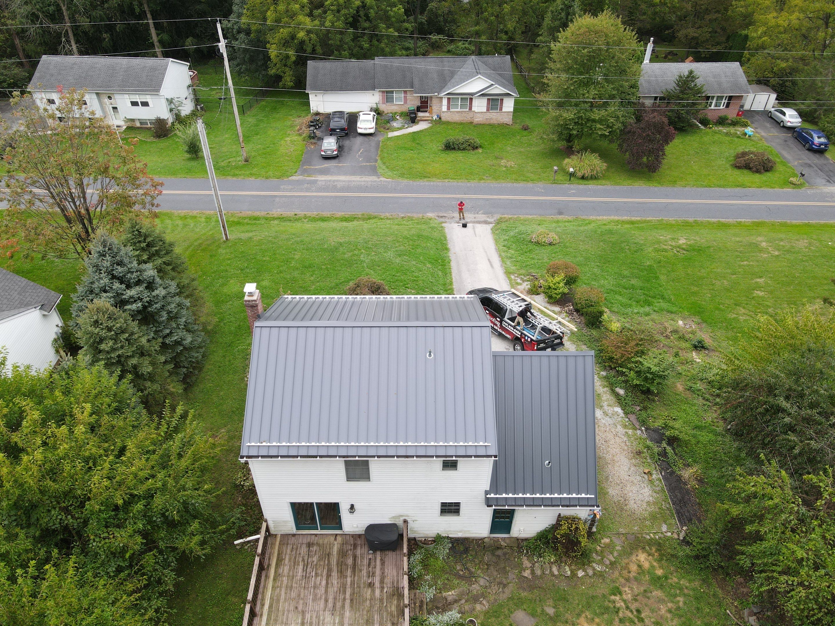 12" Mechanical Seam by Teflon Roofing