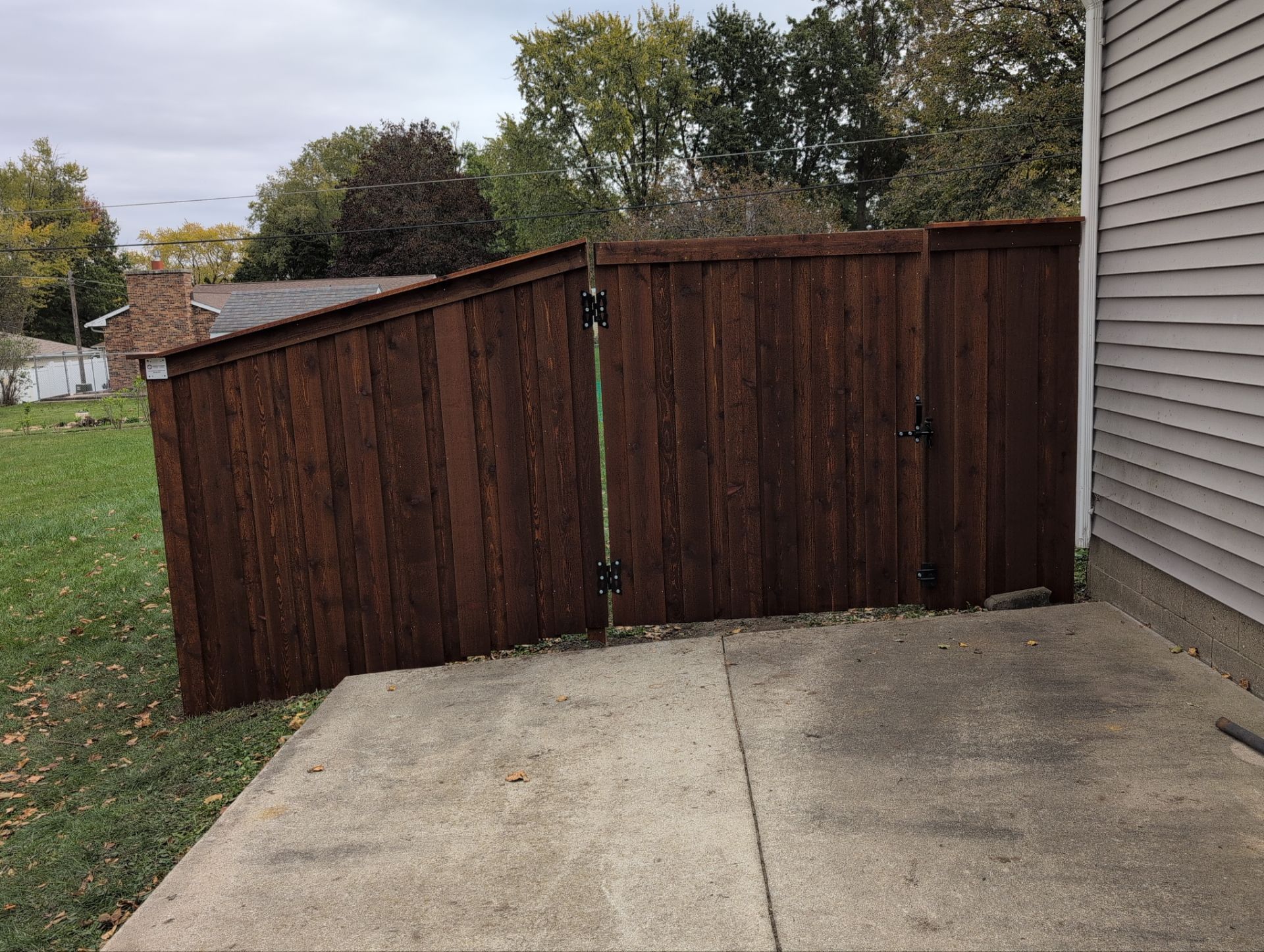 Project in Cedar Falls by Perfect Picket Fence and Stain