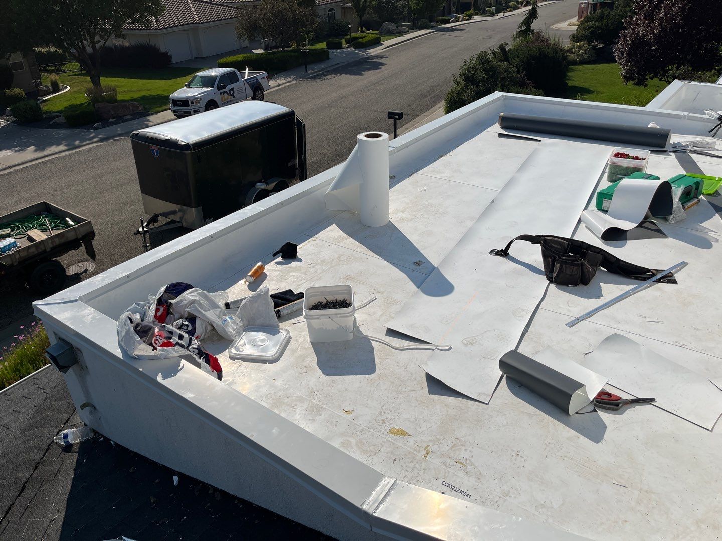  Low Slope Residential Roofing Installation using Owens Corning by ID Roofing LLC