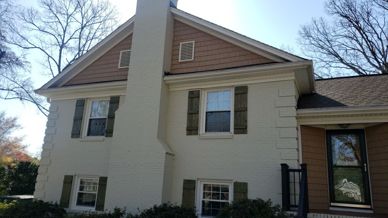 House Wash using cleaner by Power Wash Masters LLC