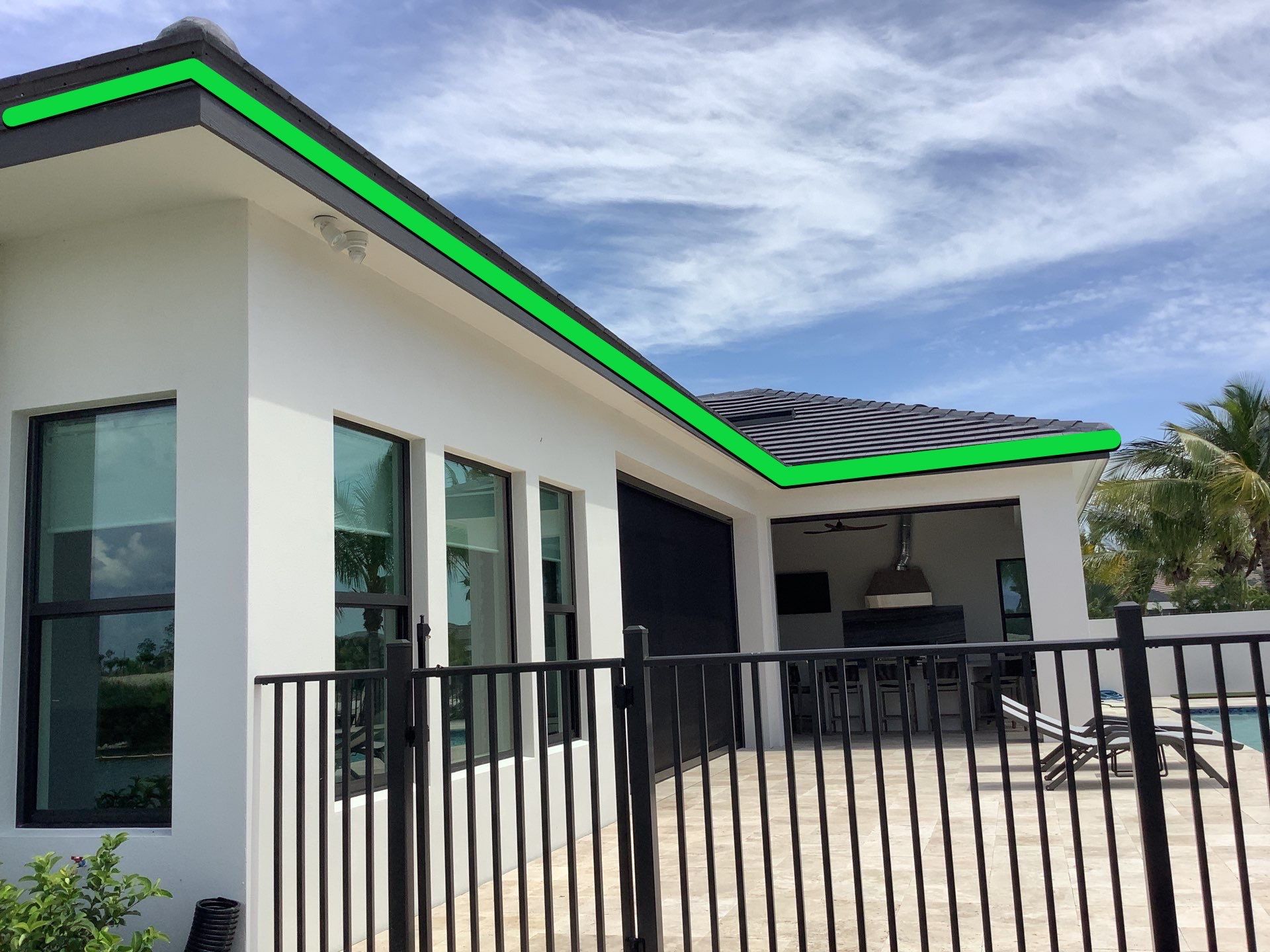 K-Style Seamless Gutters using gutter installation in Miromar Lakes by Gutter Professors