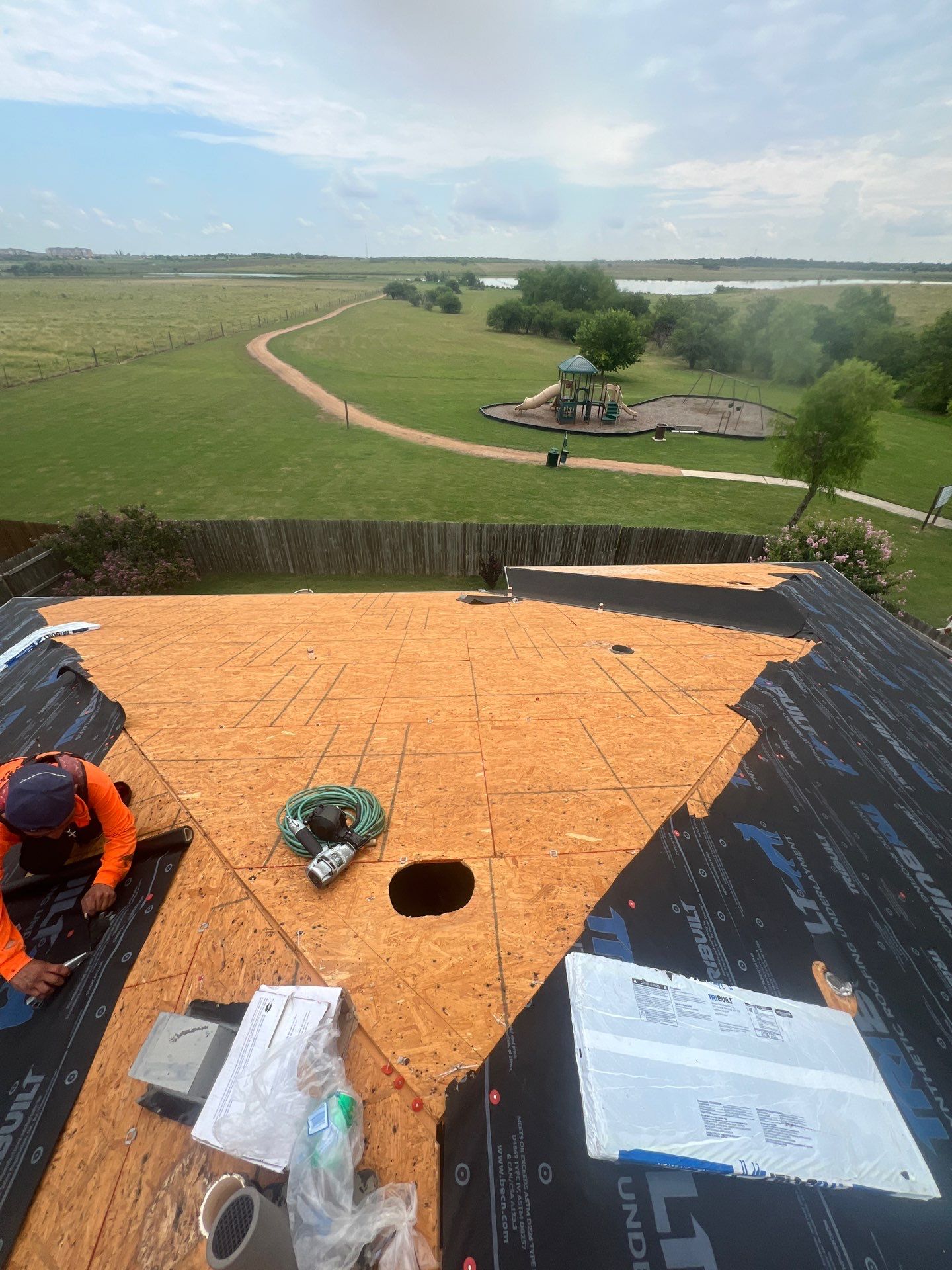 Project in San Marcos by Rhino Roofing and General Contracting, LLC
