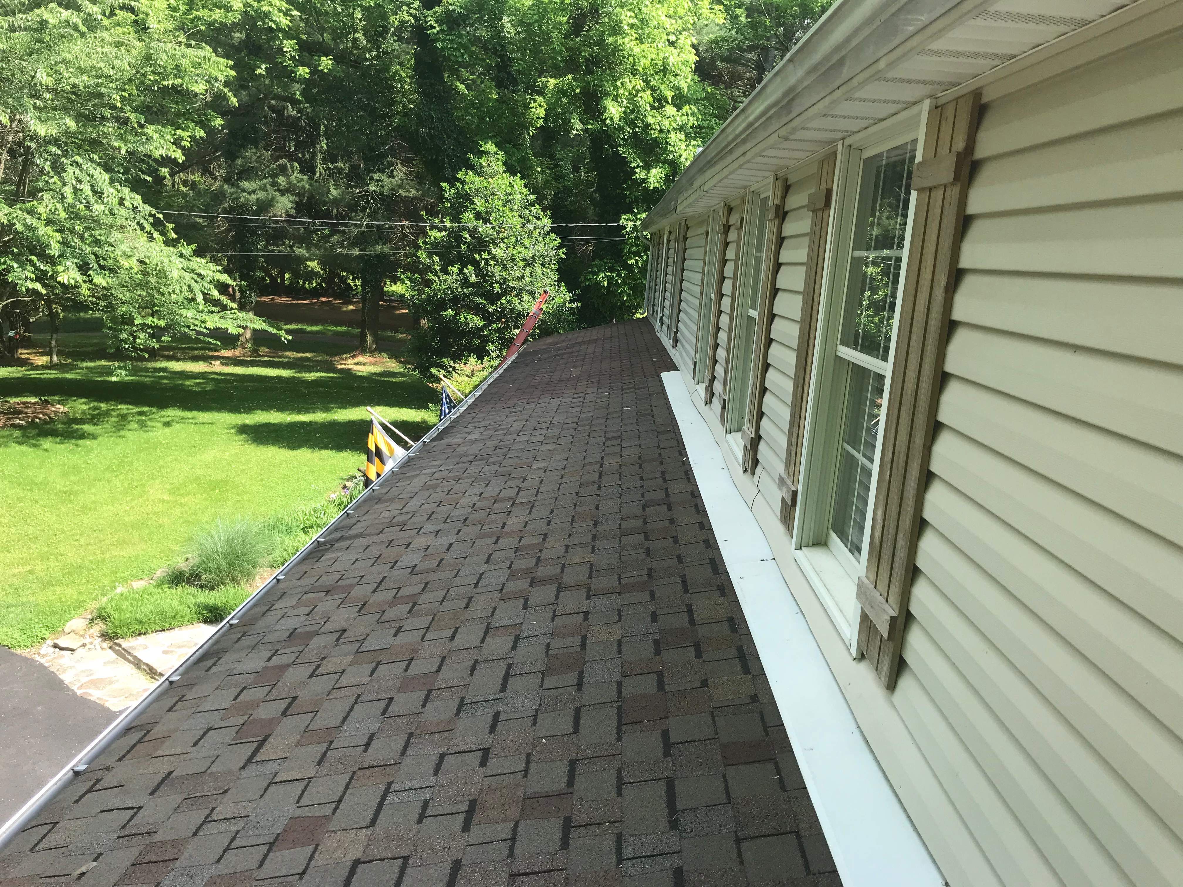 Residential Roofing Installation using Resawn Shake Shingles by Alpha Design Services