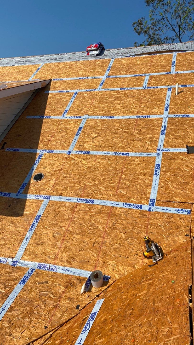 Residential Roofing Installation using Roof Replacement by American Roofing & Construction LLC