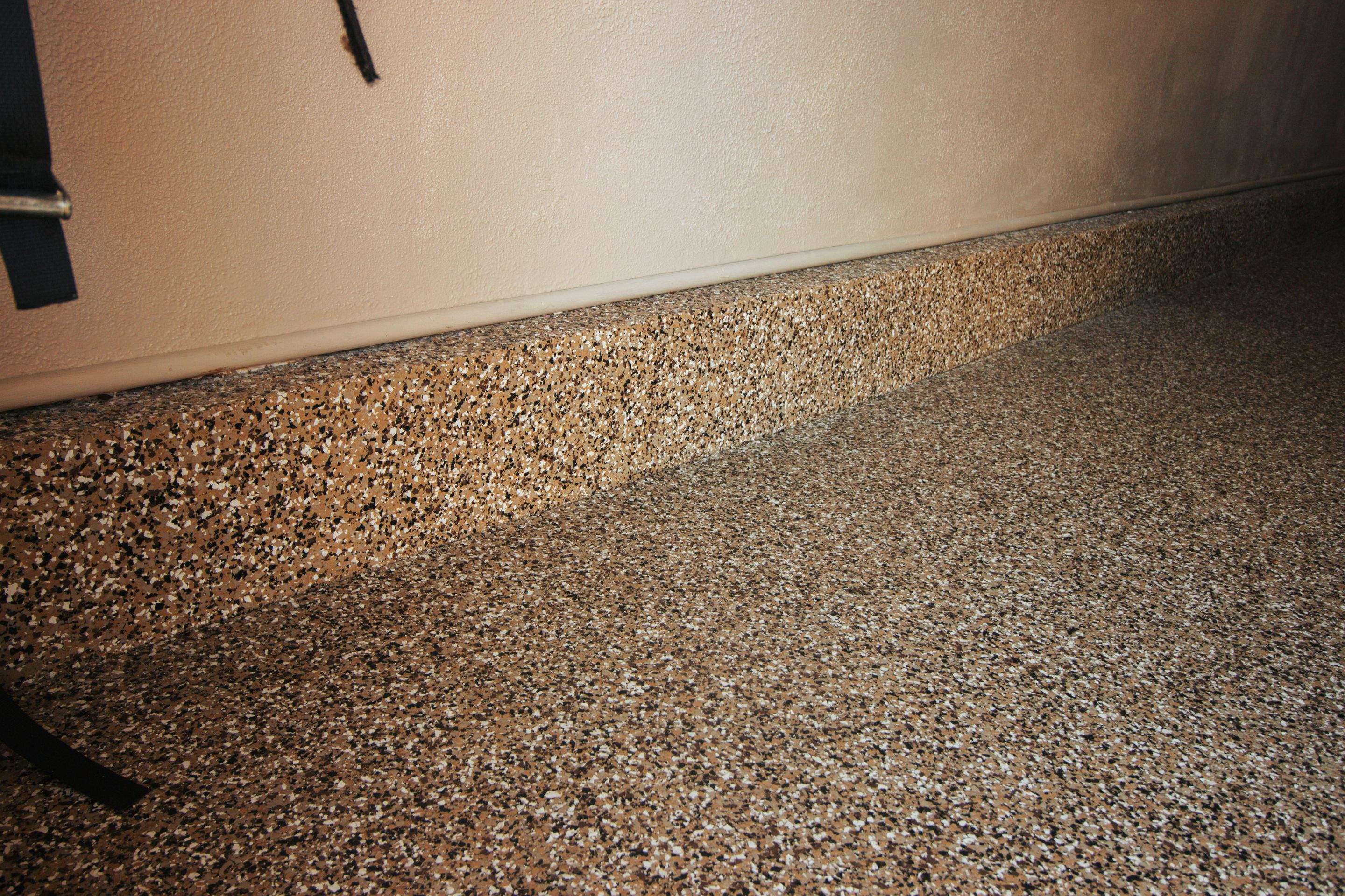 Garage Floor using Desert Sand by Your1DayFloor.com