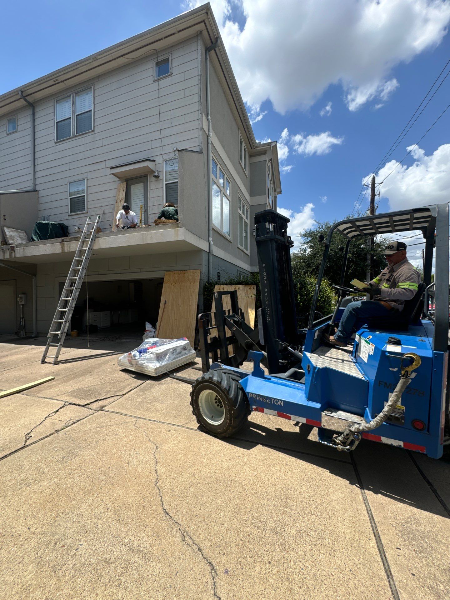 Project in Houston, TX by Associates Roofing Unlimited 