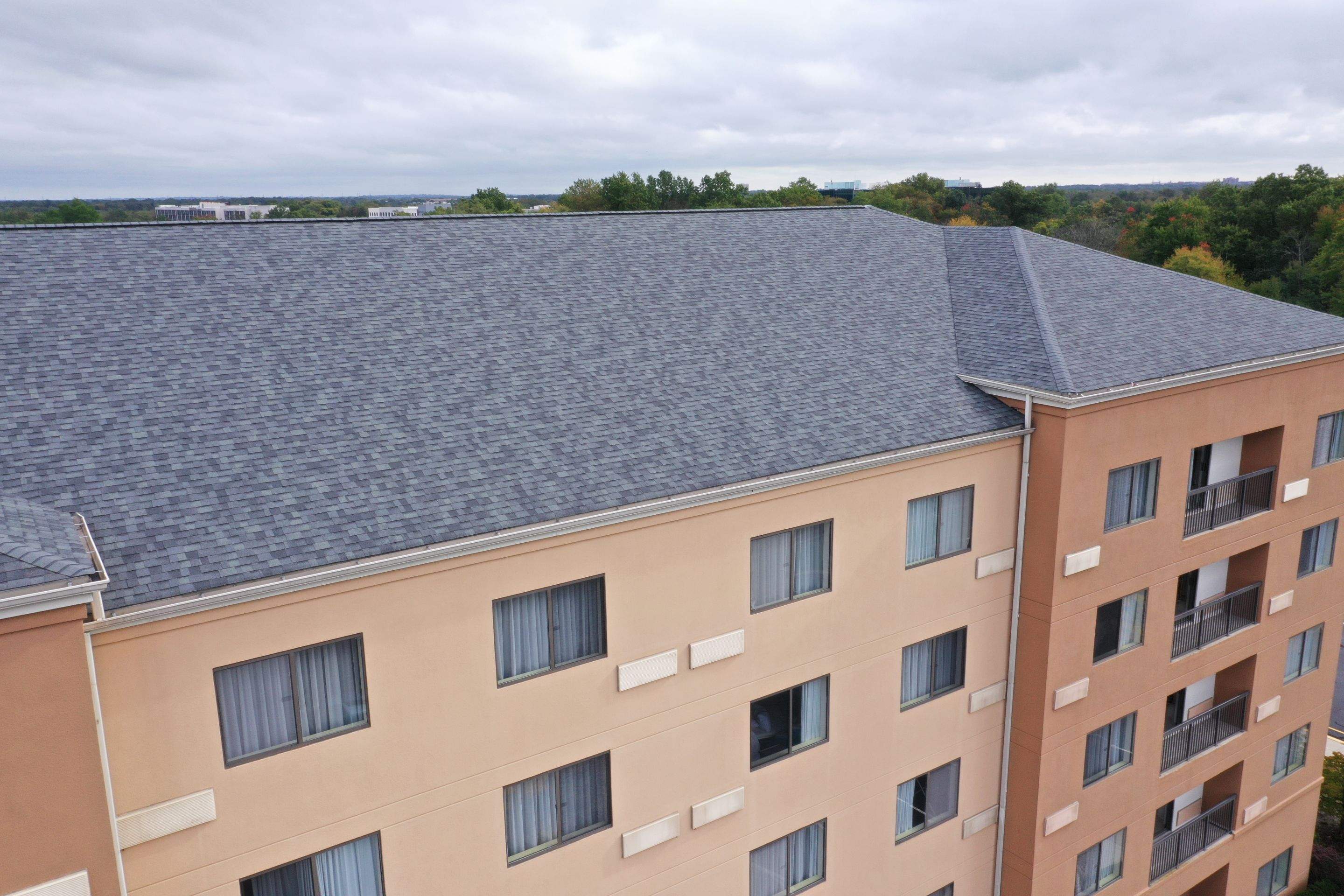 Commercial Roofing Installation using Owens Corning Duration by All Site Roofing