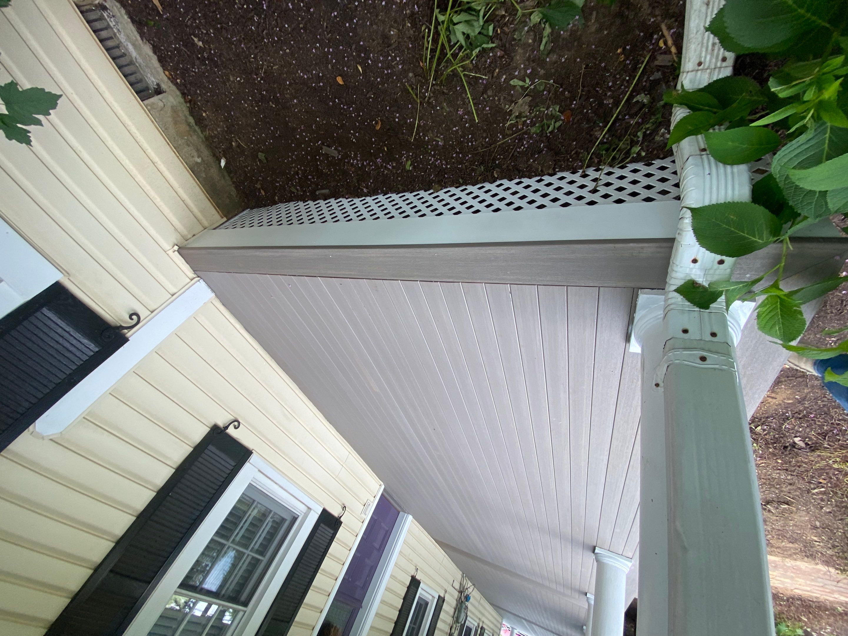 Front Porch Transformation using Timbertech Decking by The Smet Companies, LLC