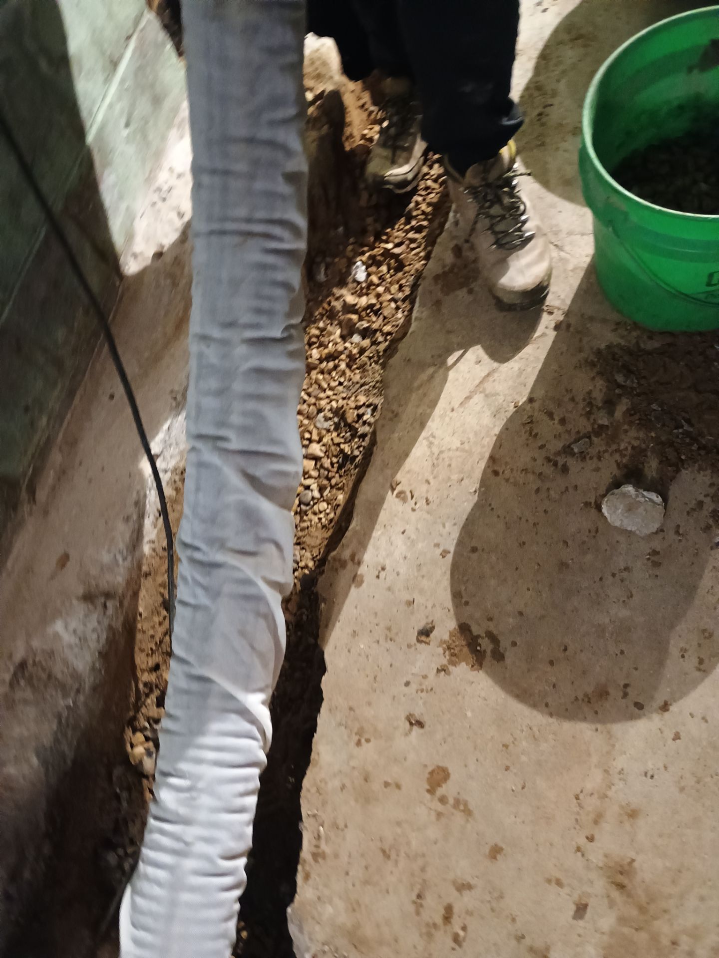 Helping Dan Get Going on His Remodel by Waterproofing Northeast