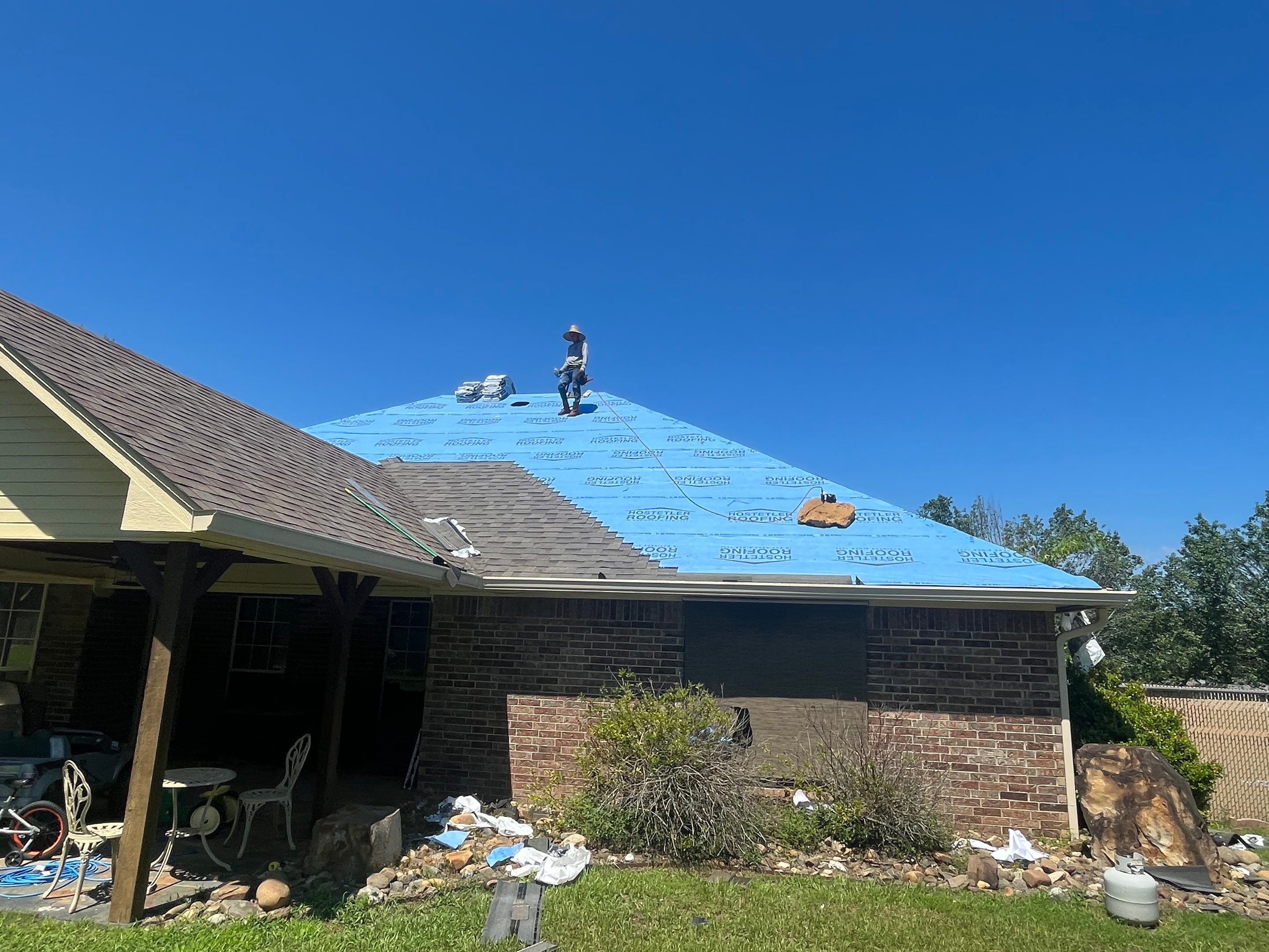 Residential Reroof: 40 Year Impact Rated Architectural Shingle by Hostetler Roofing