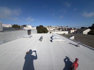 Completed roofing project by Alpha Eagle Roofing in San Francisco, CA