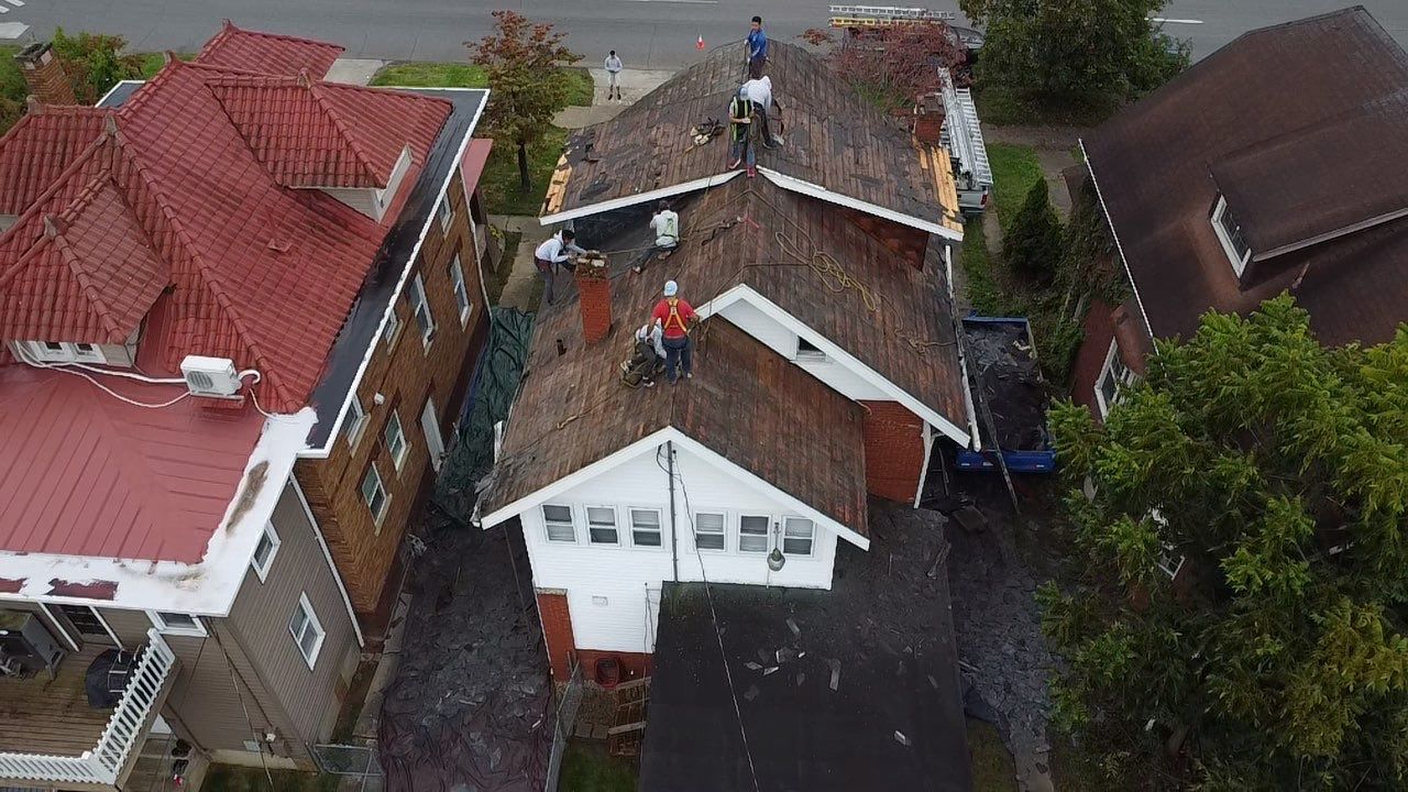 Adkins Project  by Fahey Roofing + Contracting
