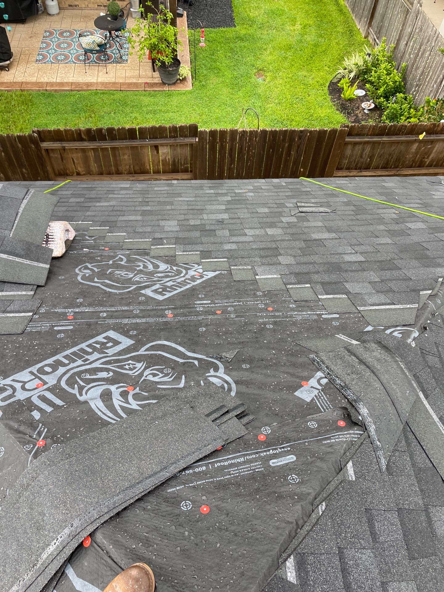Residential Roofing Installation using Owen's Corning Duration (Lifetime) Shingles by Roof Repair Company