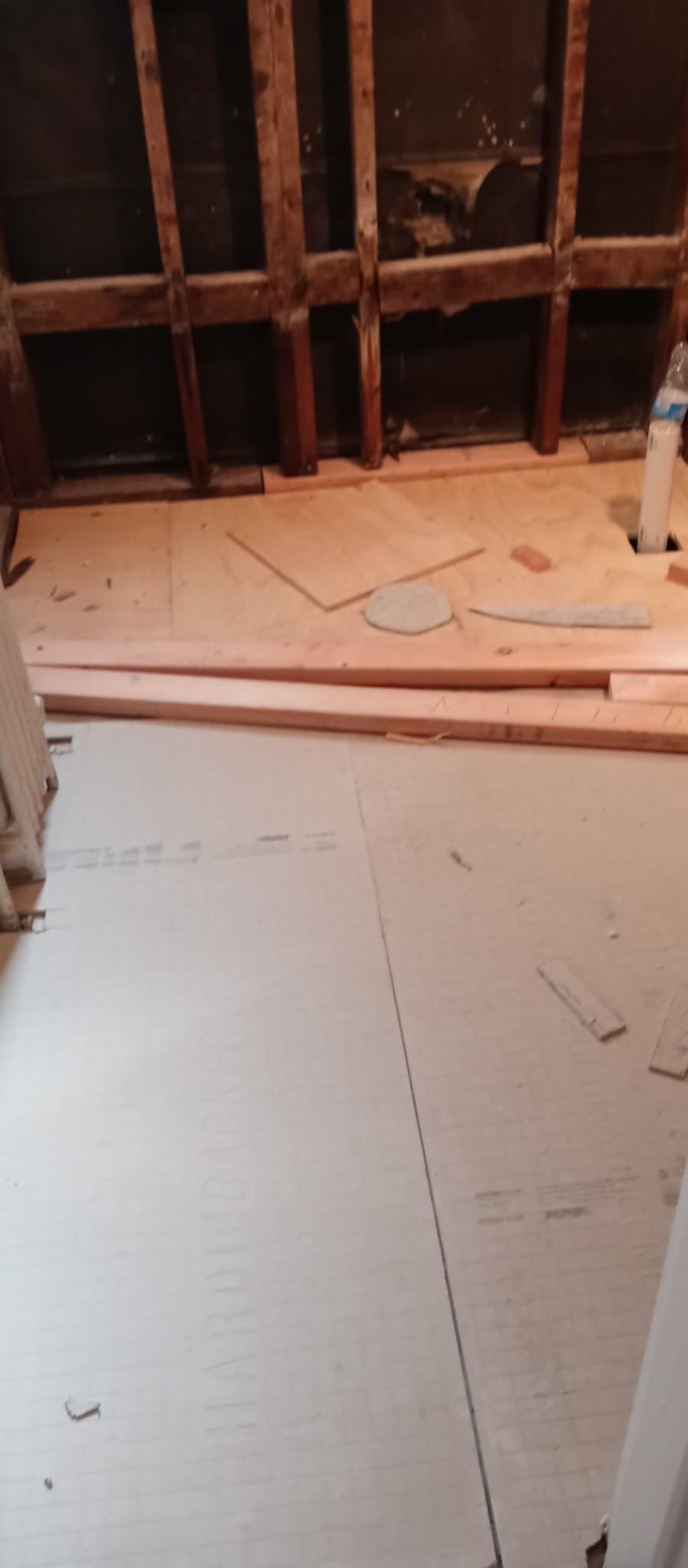 Basement Remodel using Tile by Home Concepts Construction