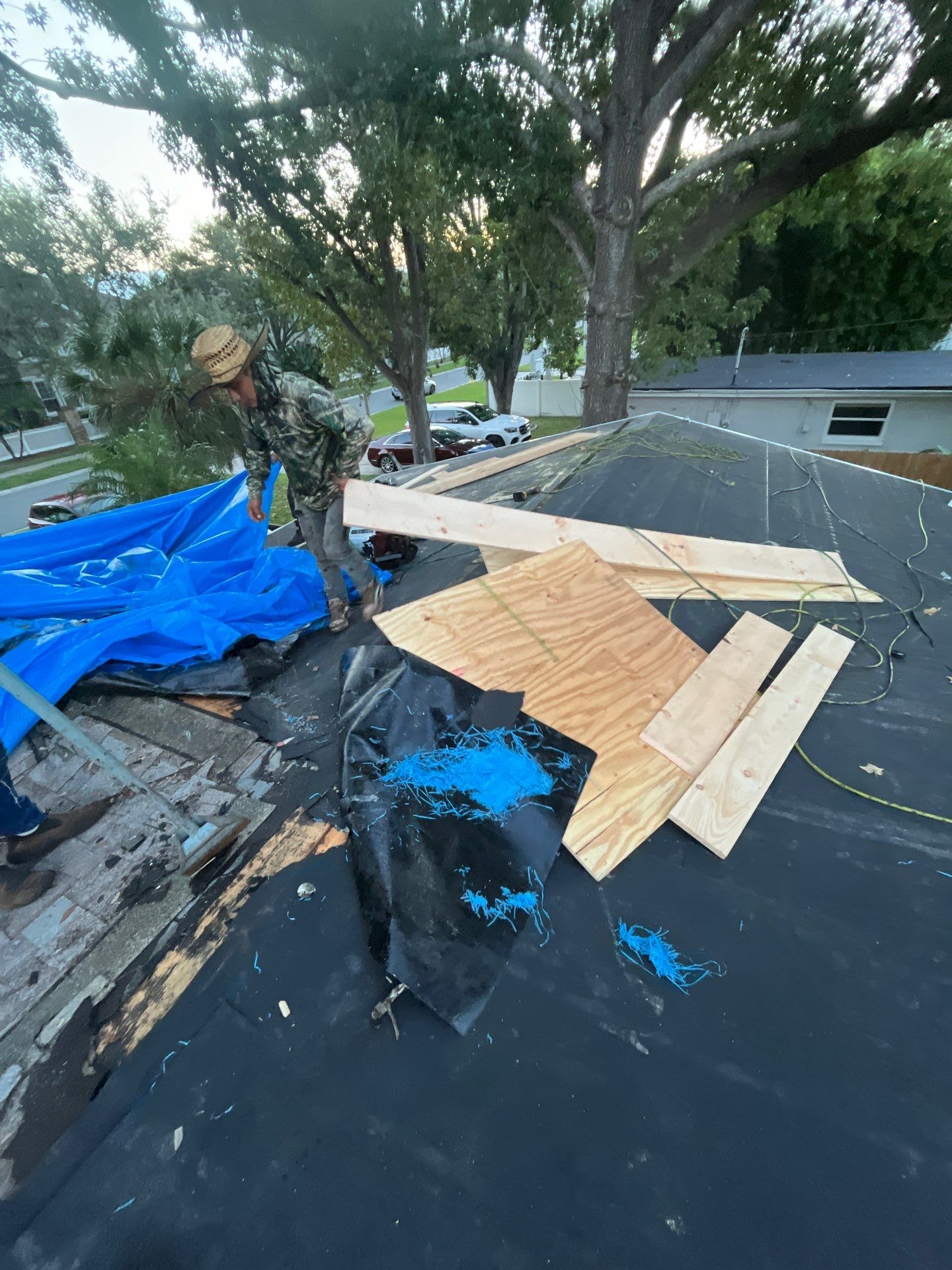 Project in St. Petersburg 33703 by Mitchell Roofing Company LLC