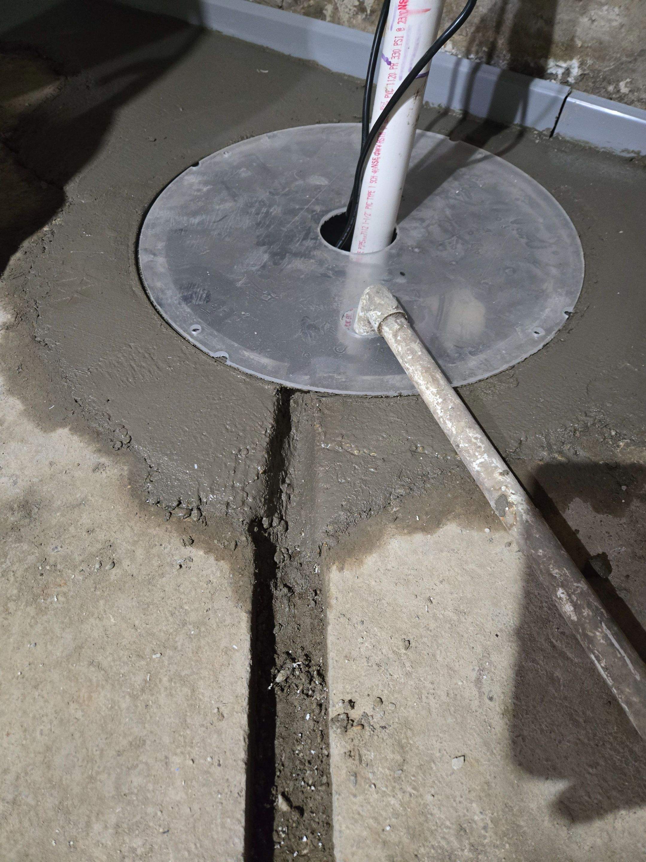Advanced Foundation Drainage and Hydrostatic Pressure Relief System by Allied Water Services