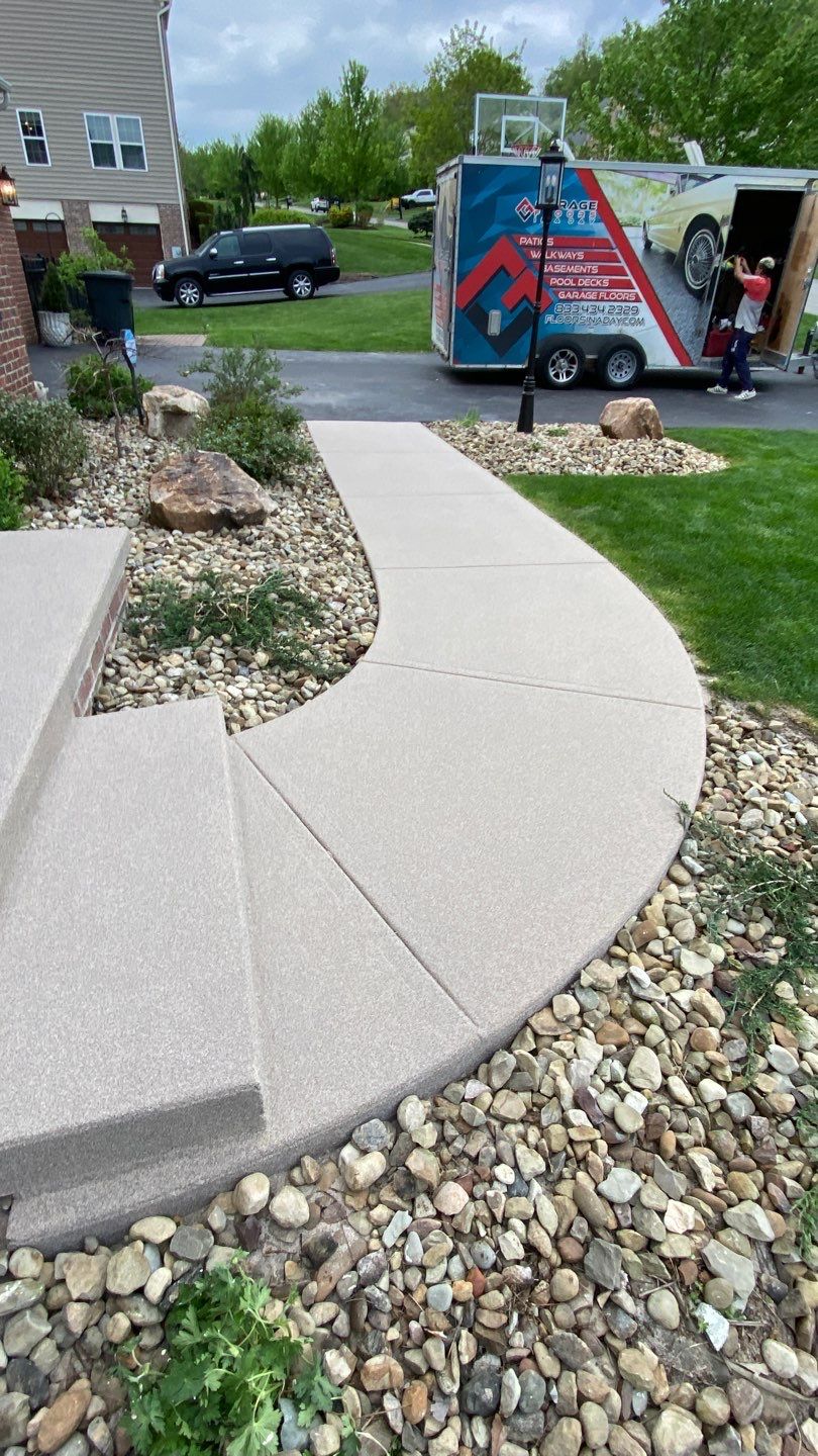 Pool Deck Project in Venetia by Floors in a Day, Inc