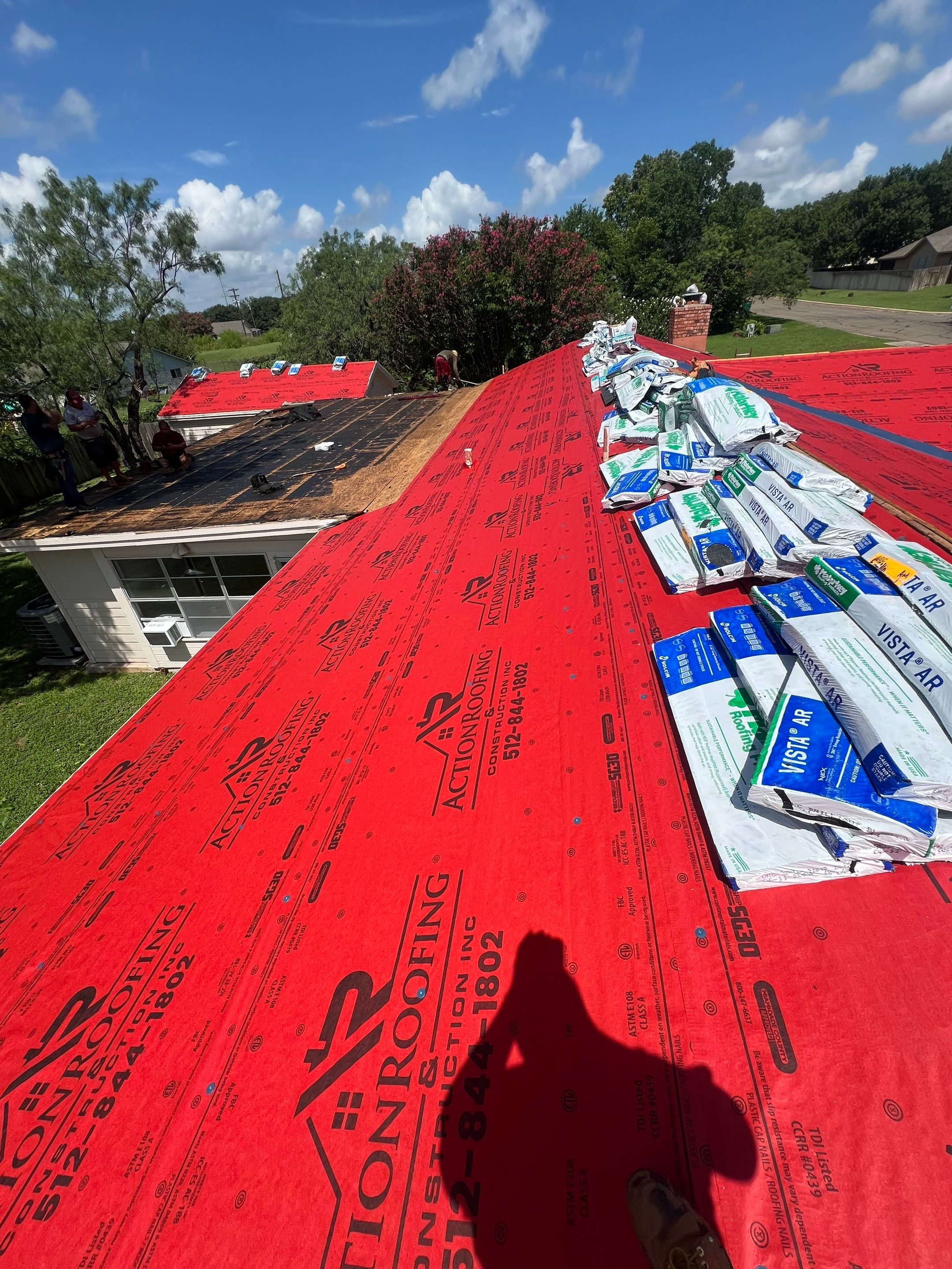 Hail Damage Restored & Upgraded to Class 4 Protection by Action Exteriors Austin