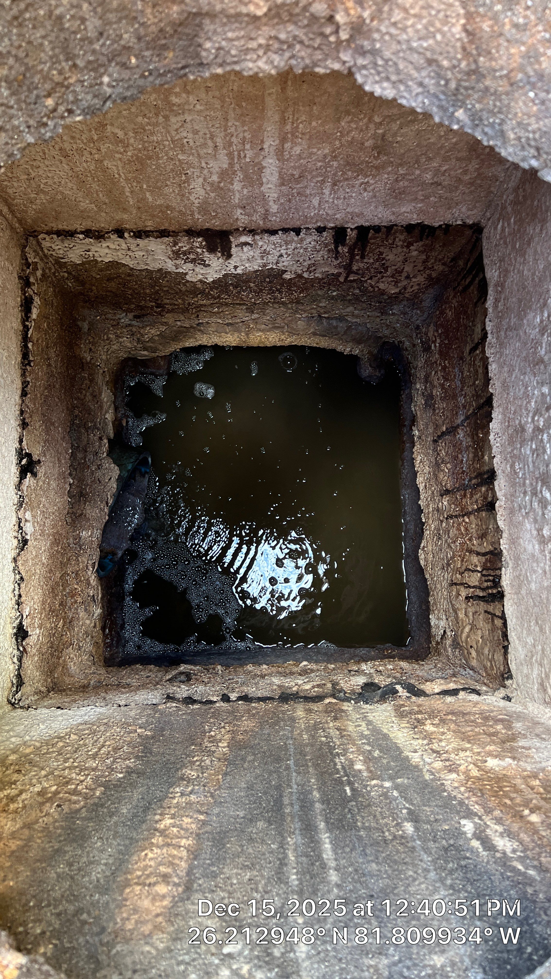 Naples Grande Catch Basin Cleaning by APS Power & Water