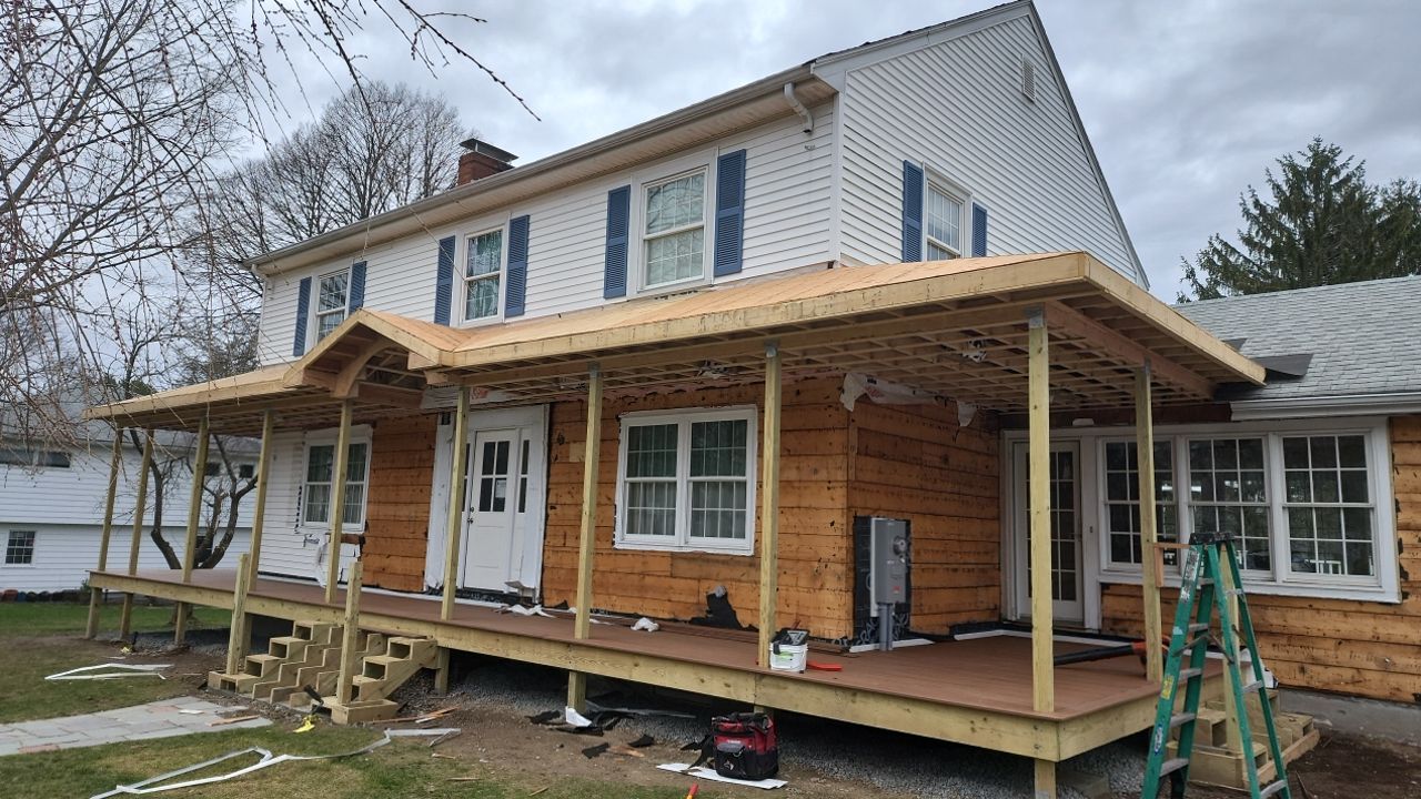 Siding Installation using James Hardie by UBrothers Construction
