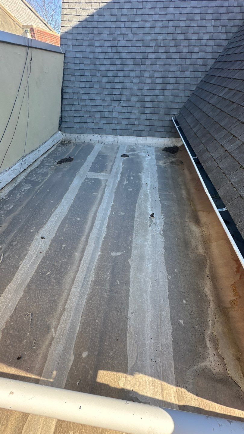 Church Flat Roof Cleaning by Above All Gutters 