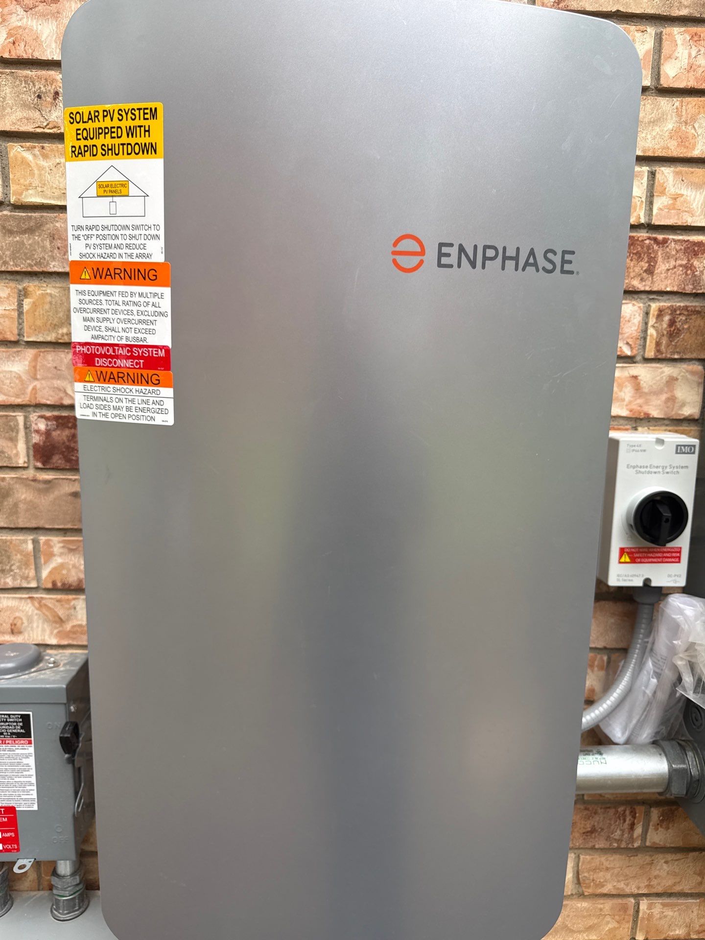 Solar + 3 Enphase 5P batteries in Dallas. by Trojan Solar