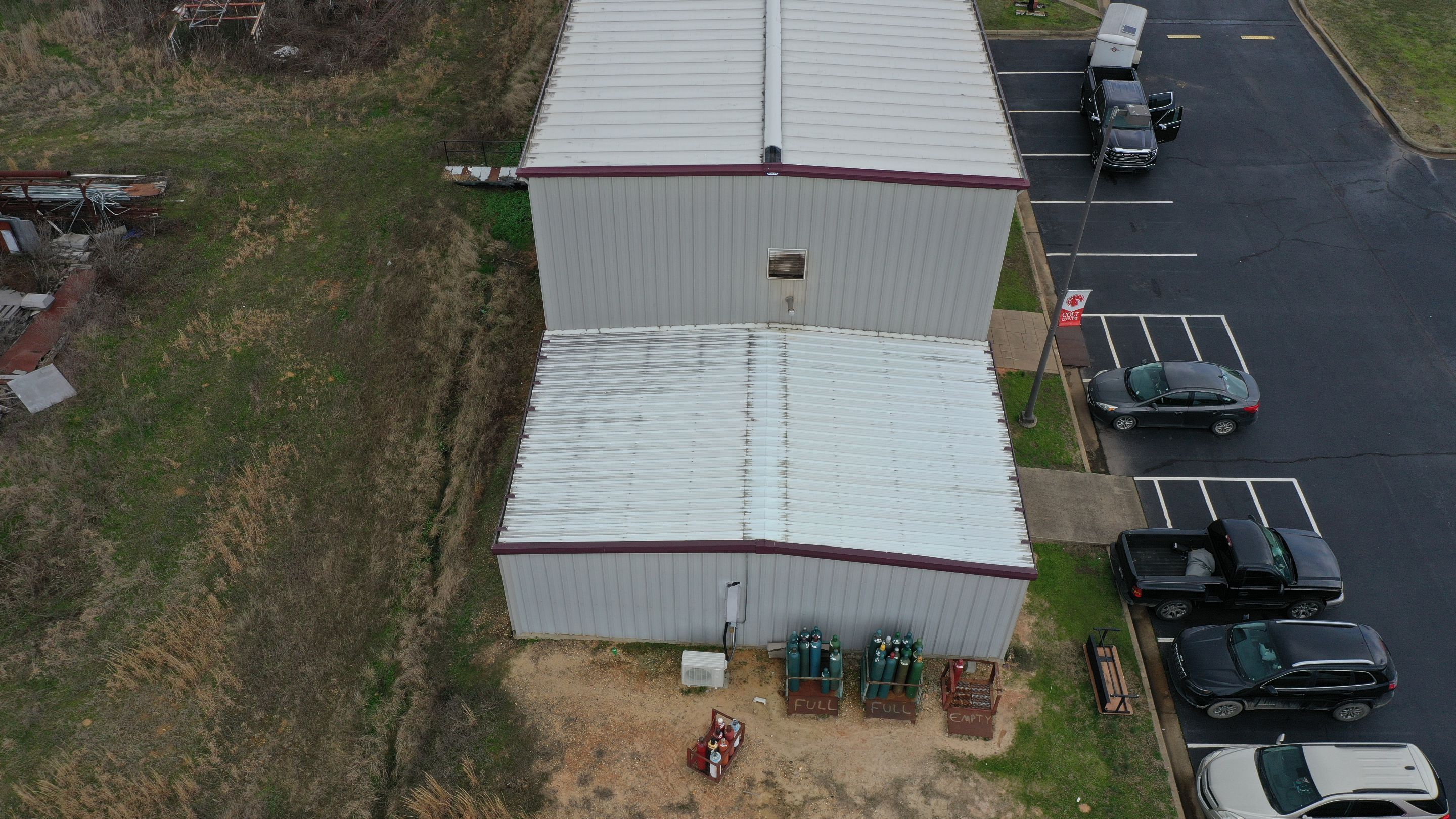 U of A Welding Shop by Hostetler Roofing