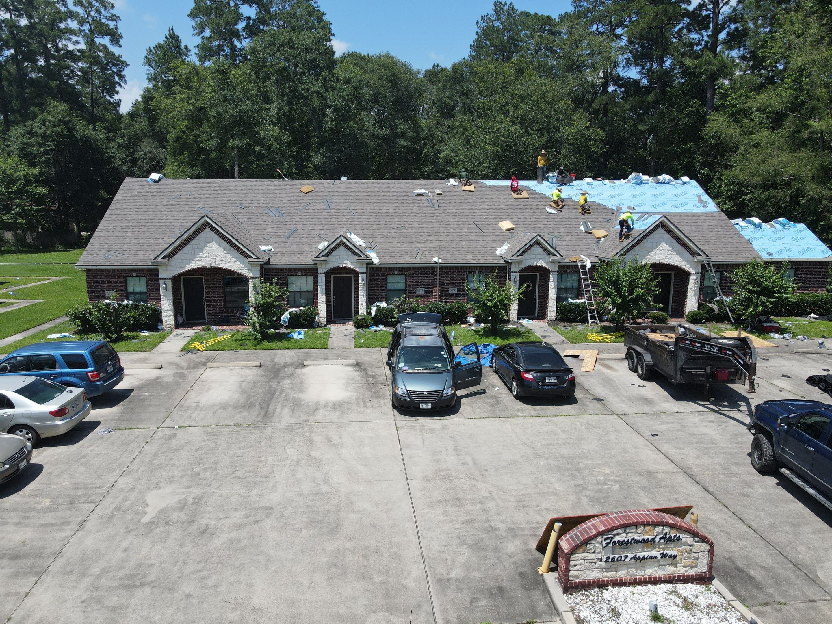 Commercial Roofing Installation using Malarkey Vista Impact Resistant by Roof Concepts Construction