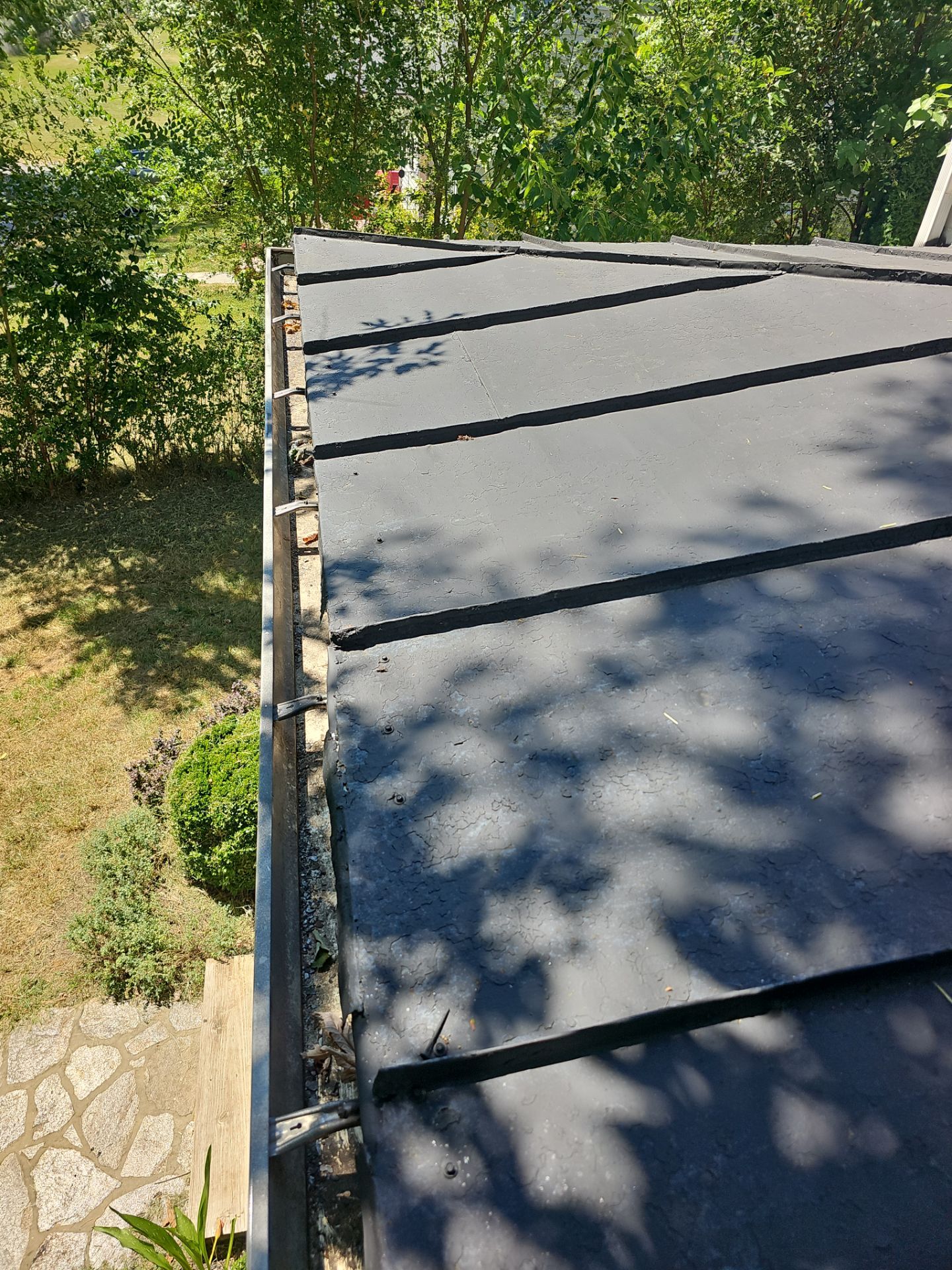 Metal Roof and Gutter Replacement by Winchester Roofing
