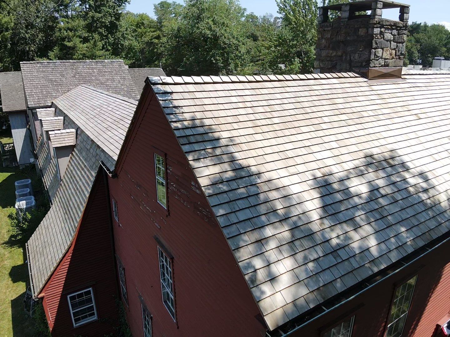 Museum of Darien - Cedar & Copper Roof Restoration by Rinaldi Brothers