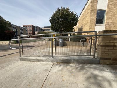 Stainless Steel Guardrail and Mesh Panel Installation in Rockville