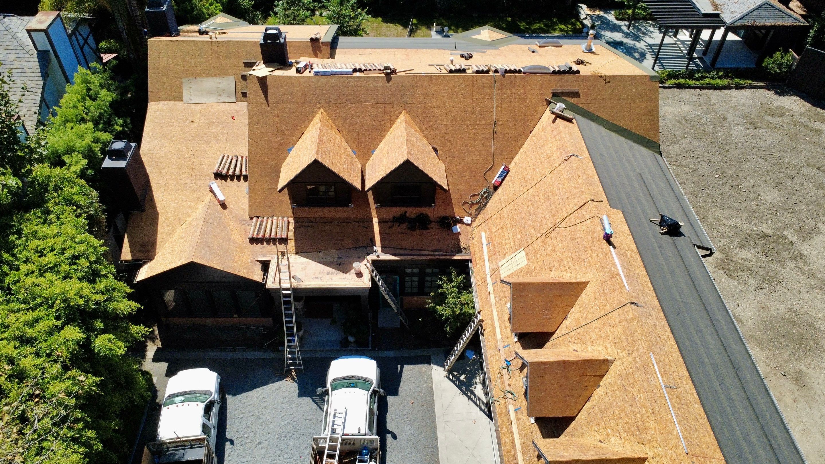 Synthetic Slate Tile Project in Brentwood by Hull Brothers Roofing