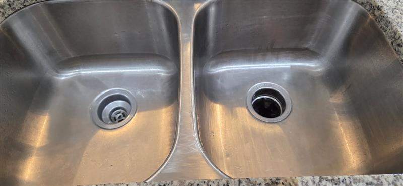 Stainless Steel Sink / Scratches Removal by Surface Experts - Cypress / North Katy