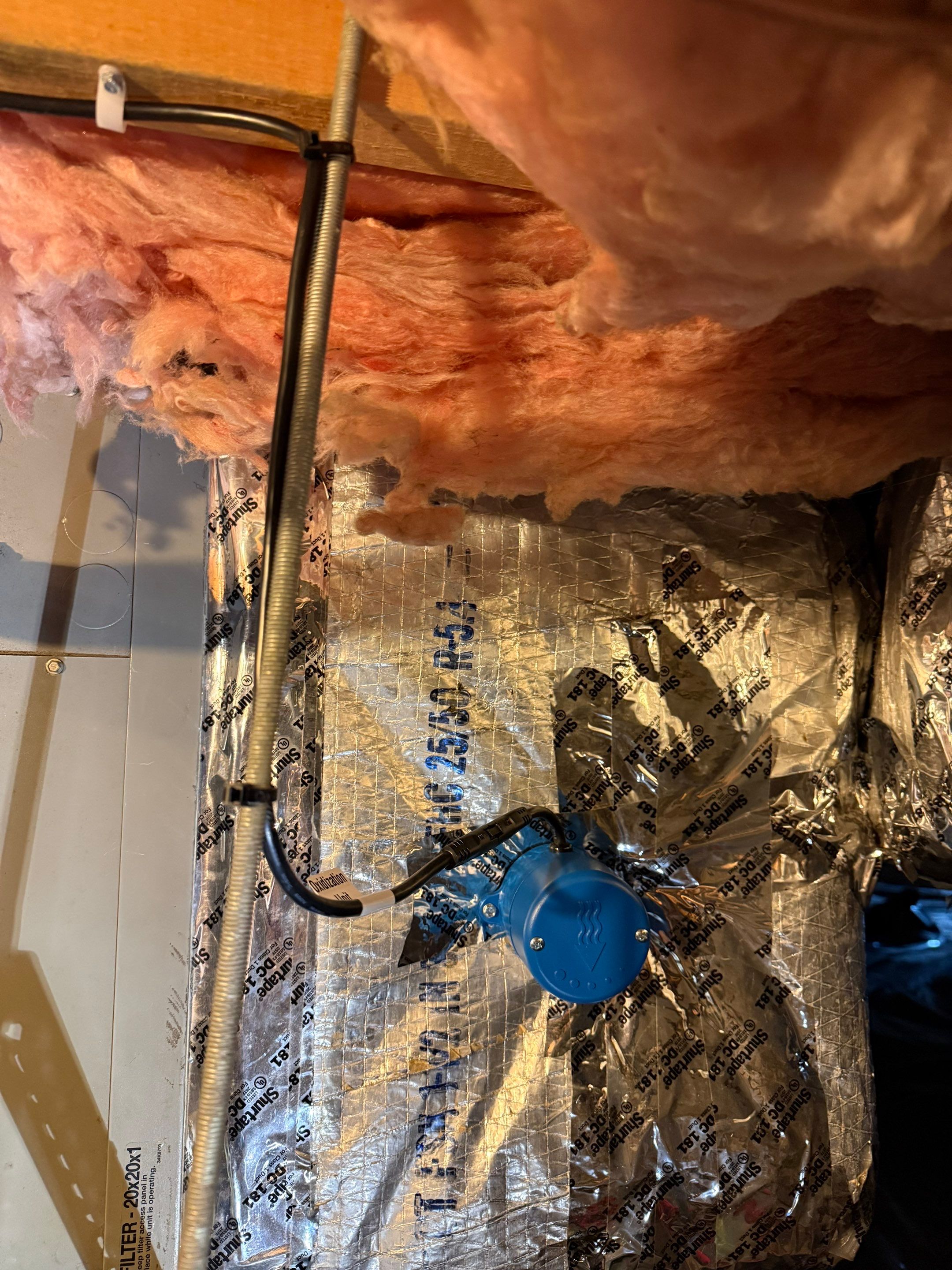 Duct Cleaning and Germicidal Kit Install in Woodstock by Elemental Heating and air conditioning LLC