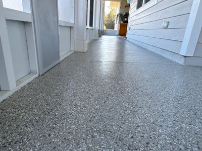 Front and Back Porches in Micanopy, FL (Front Porch: Slate Stone, Back Porch: Mount Everest)