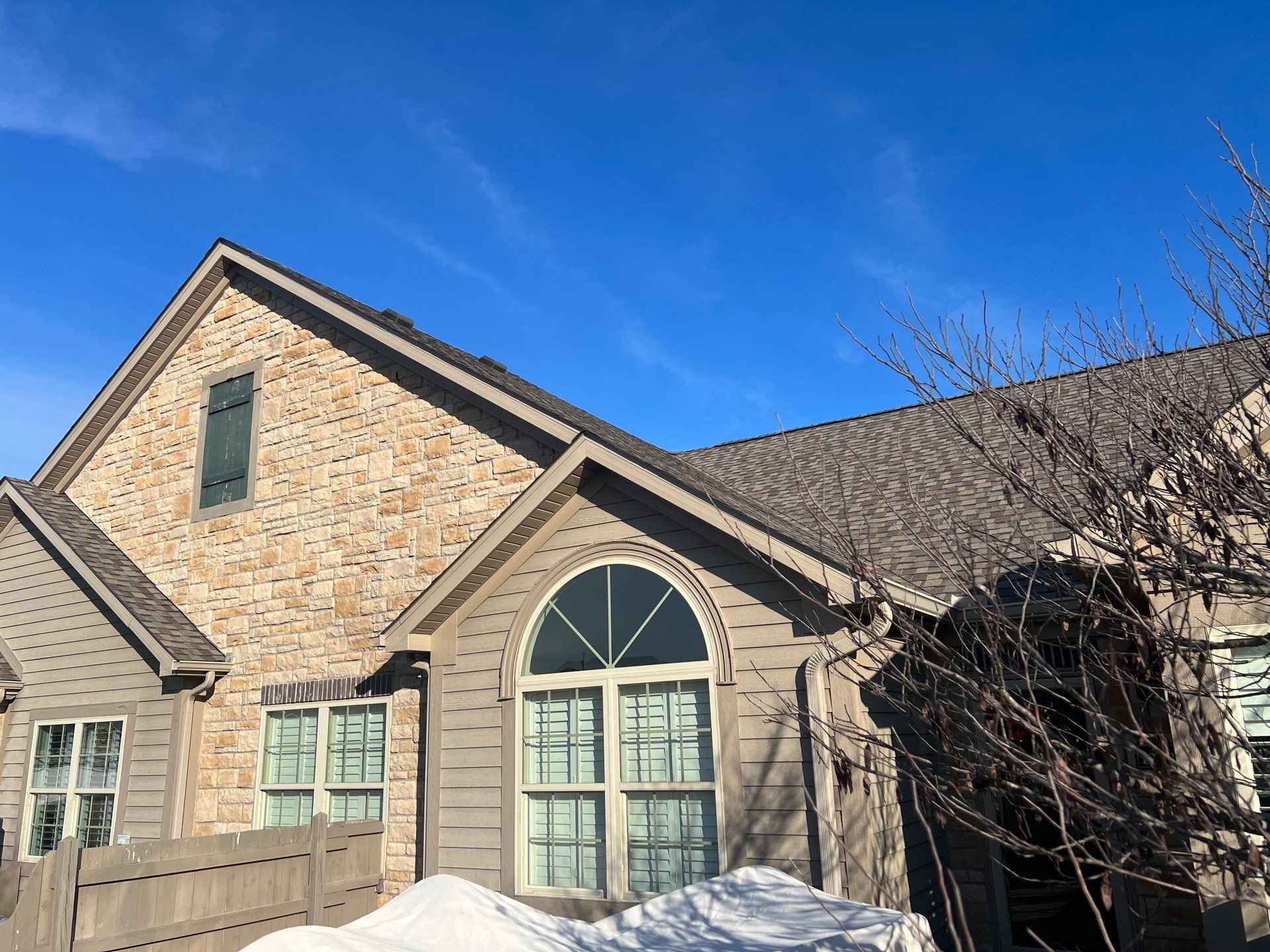 Installation of New Roof by H&F Exteriors