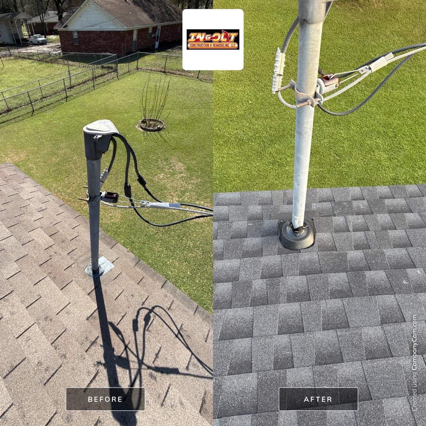 Hail storm restoration  by In & Out Construction & Remodeling, LLC