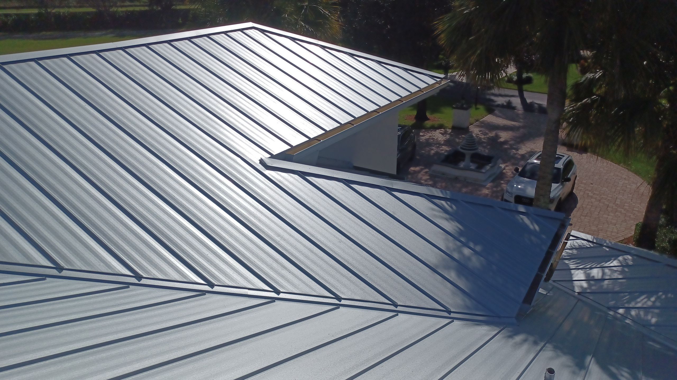 Residential Roofing Installation using Mil Finish-Unpainted by BLUES BROTHERS CONSTRUCTION CORP