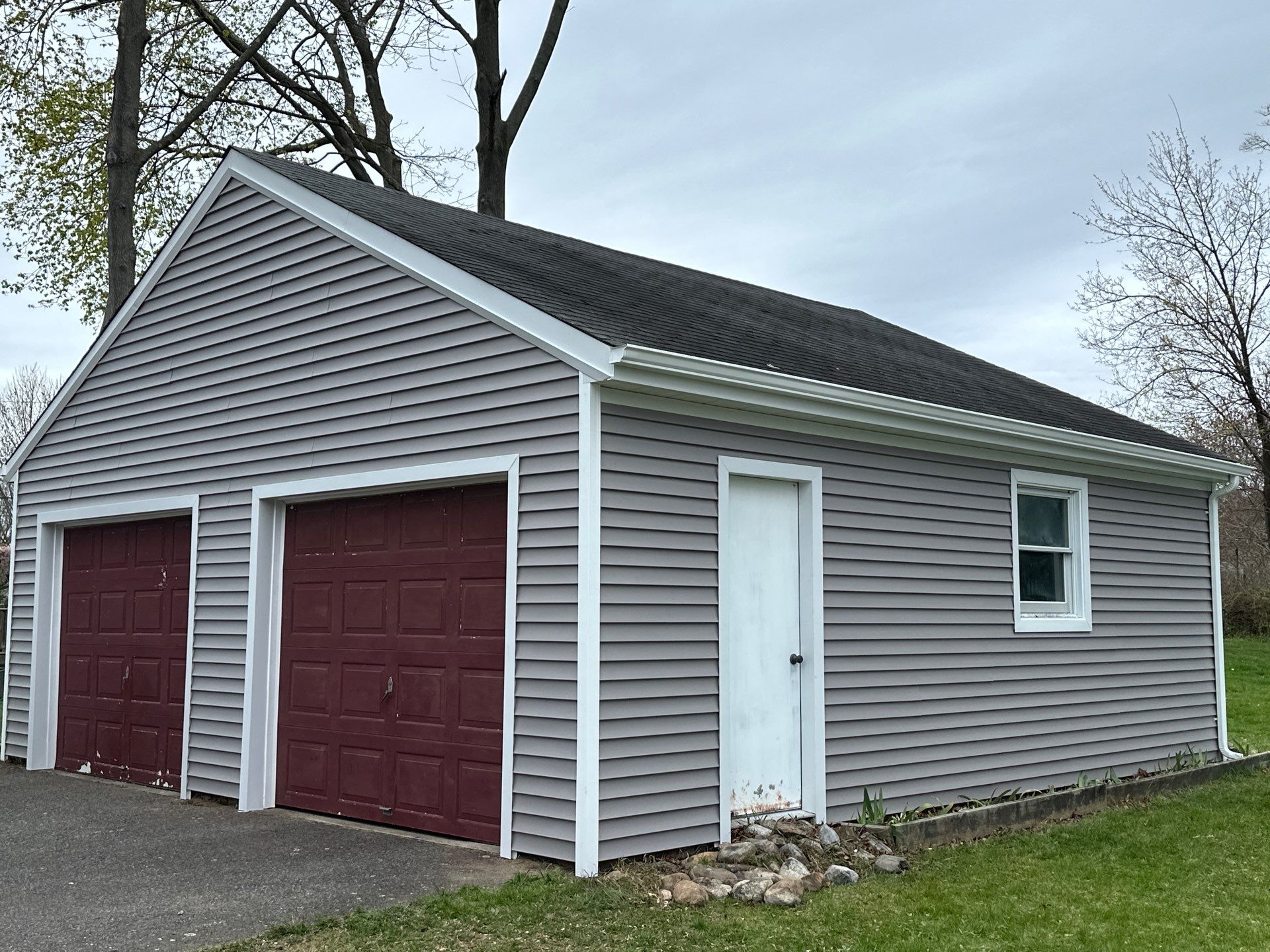 Siding Installation using Certainteed Monogram Granite Gray by A Plus Exterior