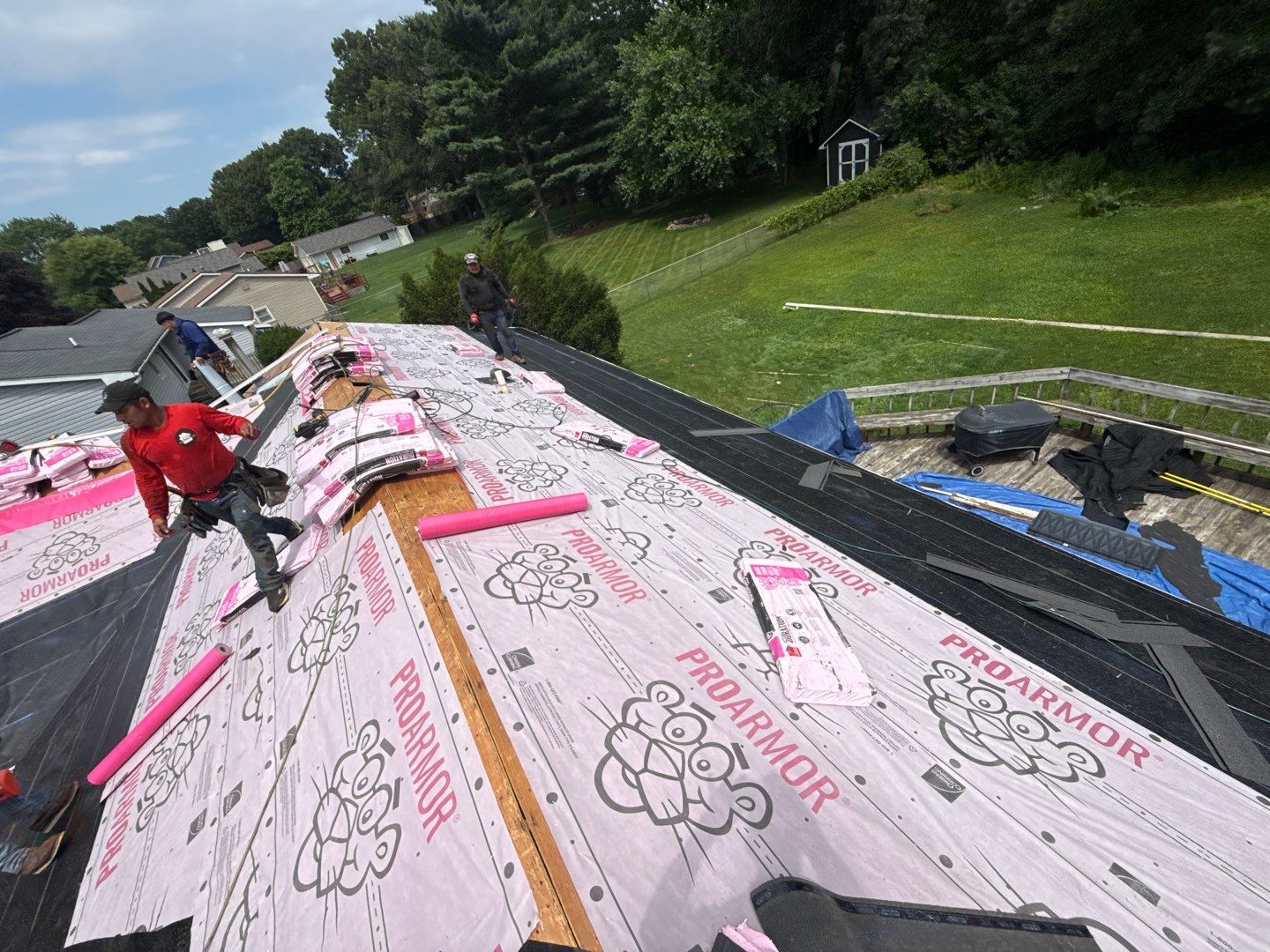 Roof Replacement using Owens Corning Tru Definitions by 180 Contractors