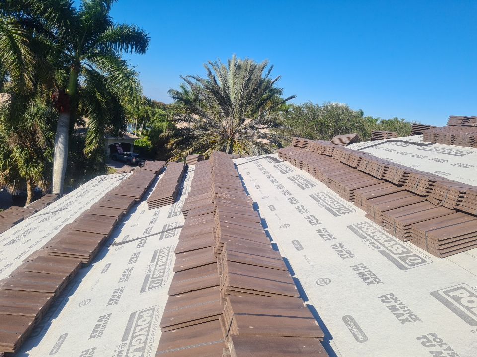 Residential Roofing Installation using WestLake Roofing Tile by BLUES BROTHERS ROOFING