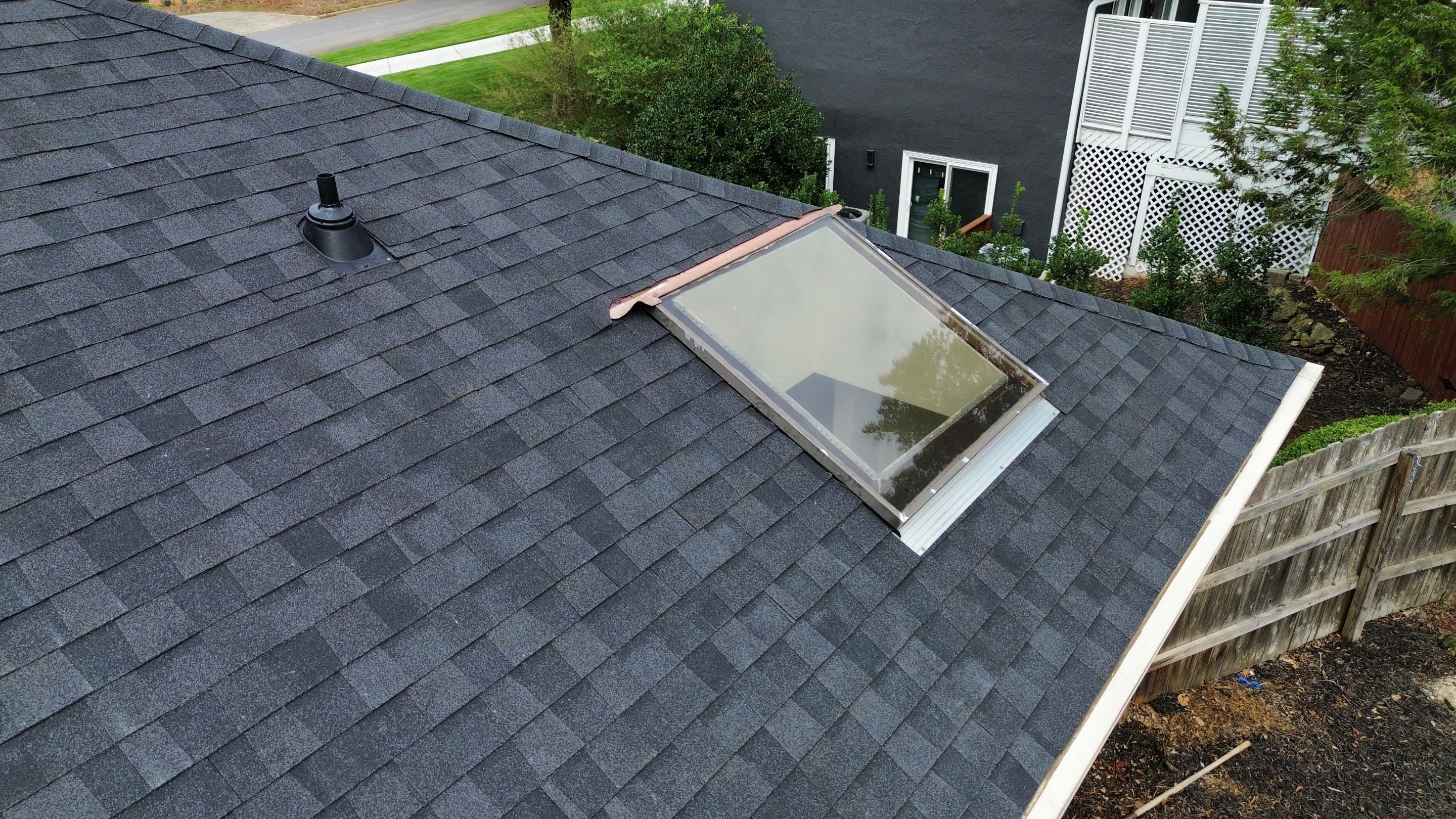 Roswell, GA Roof Replacement CertainTeed Landmark Charcoal Black by Reset Roofing