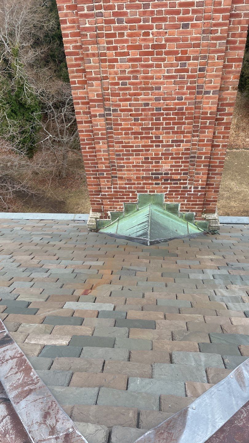 Caumsett Mansion by Above All Gutters 