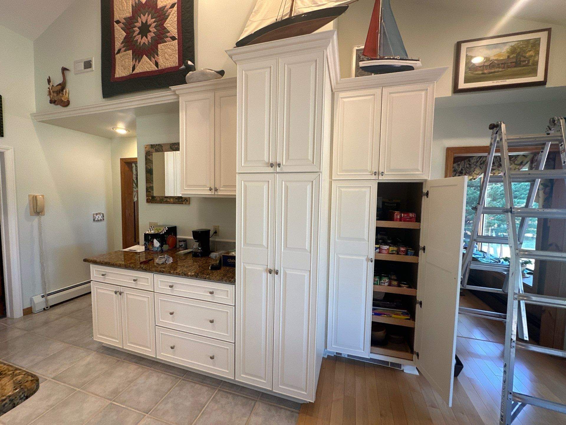 Kitchen Cabinet Painting by GLSpainters